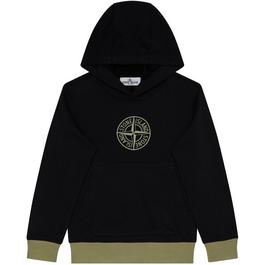 Stone Island Compass Over The Head Hoodie Juniors