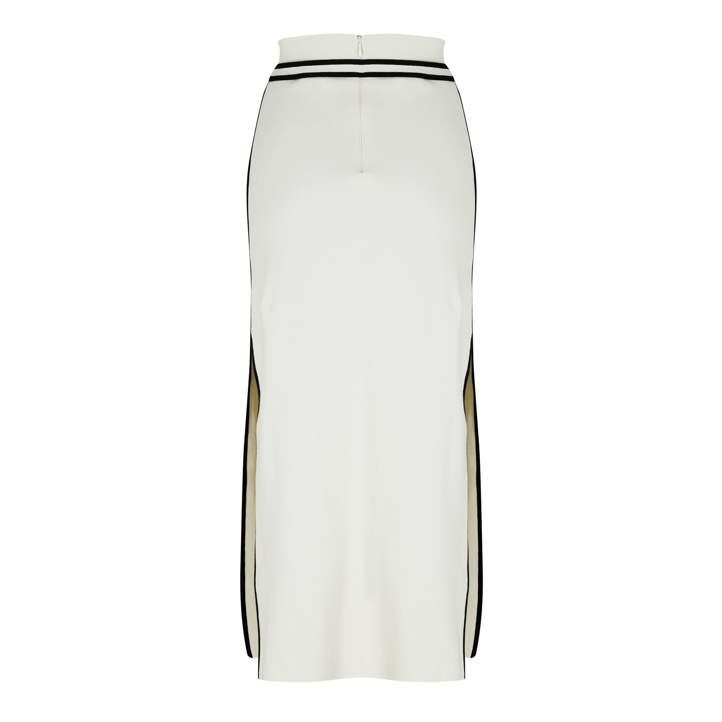 Ivory - Max Mara - Ora Knitted Skirt - 6