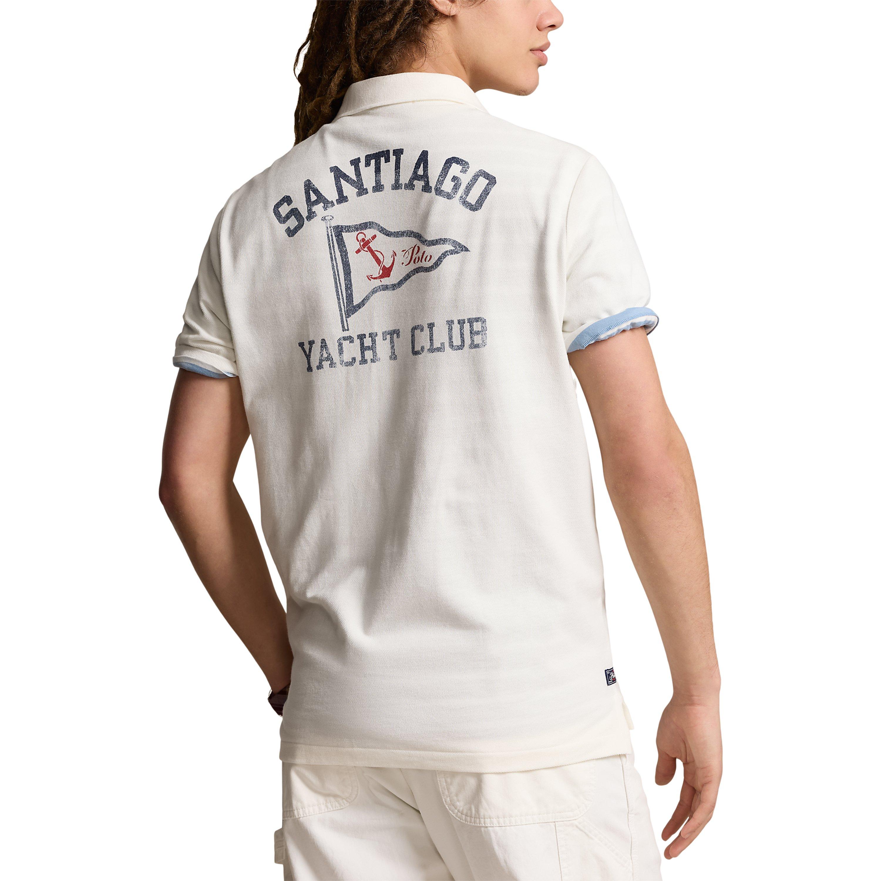 ★POLO RALPH LAUREN★ Classic Fit Polo Yacht Club T-Shirt Wh Classic Fit Polo Yacht Club T-Shirt | Ralph Lauren