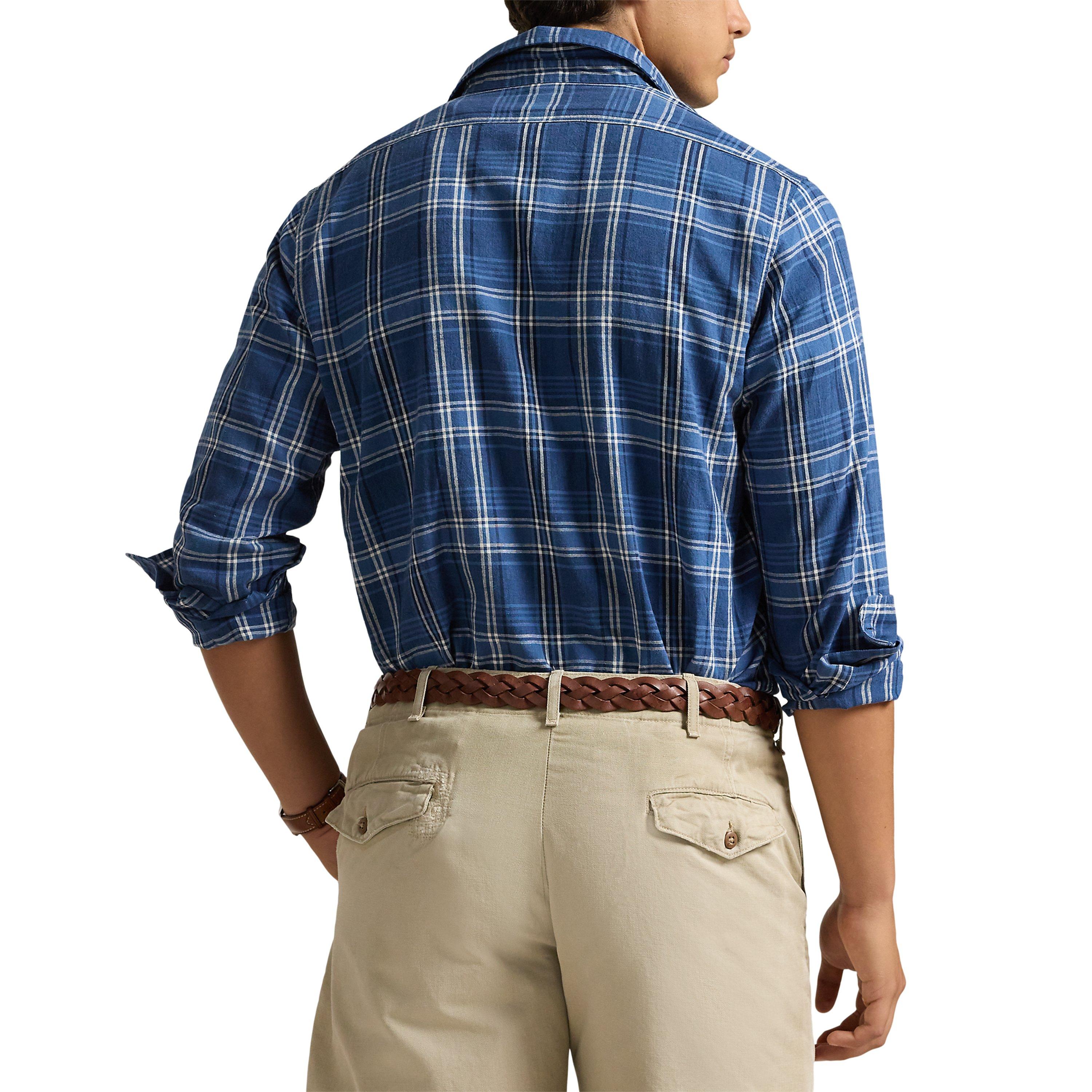 Indigo Multi - Polo Ralph Lauren - Check Pocket Shirt - 3