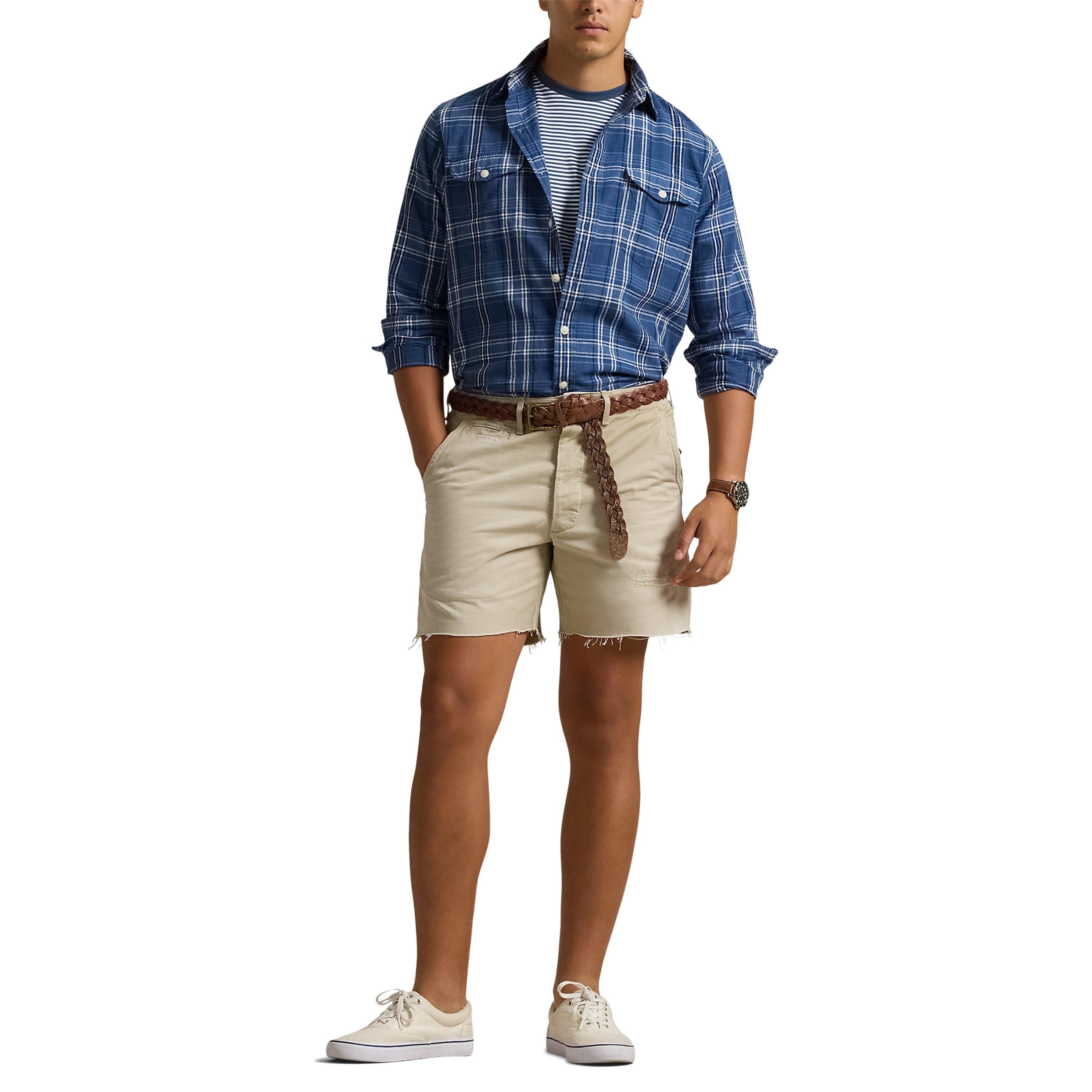 Indigo Multi - Polo Ralph Lauren - Check Pocket Shirt - 4