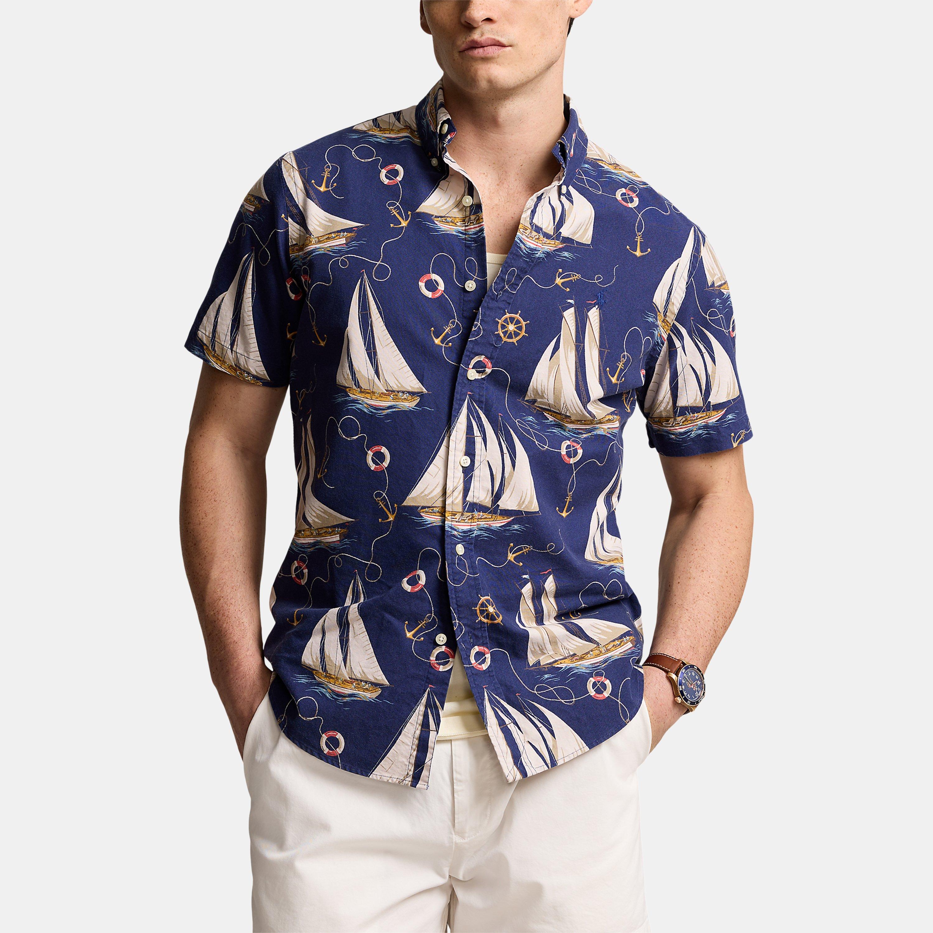 Helm Anchors - Polo Ralph Lauren - Classic Fit Nautical Oxford Shirt - 2