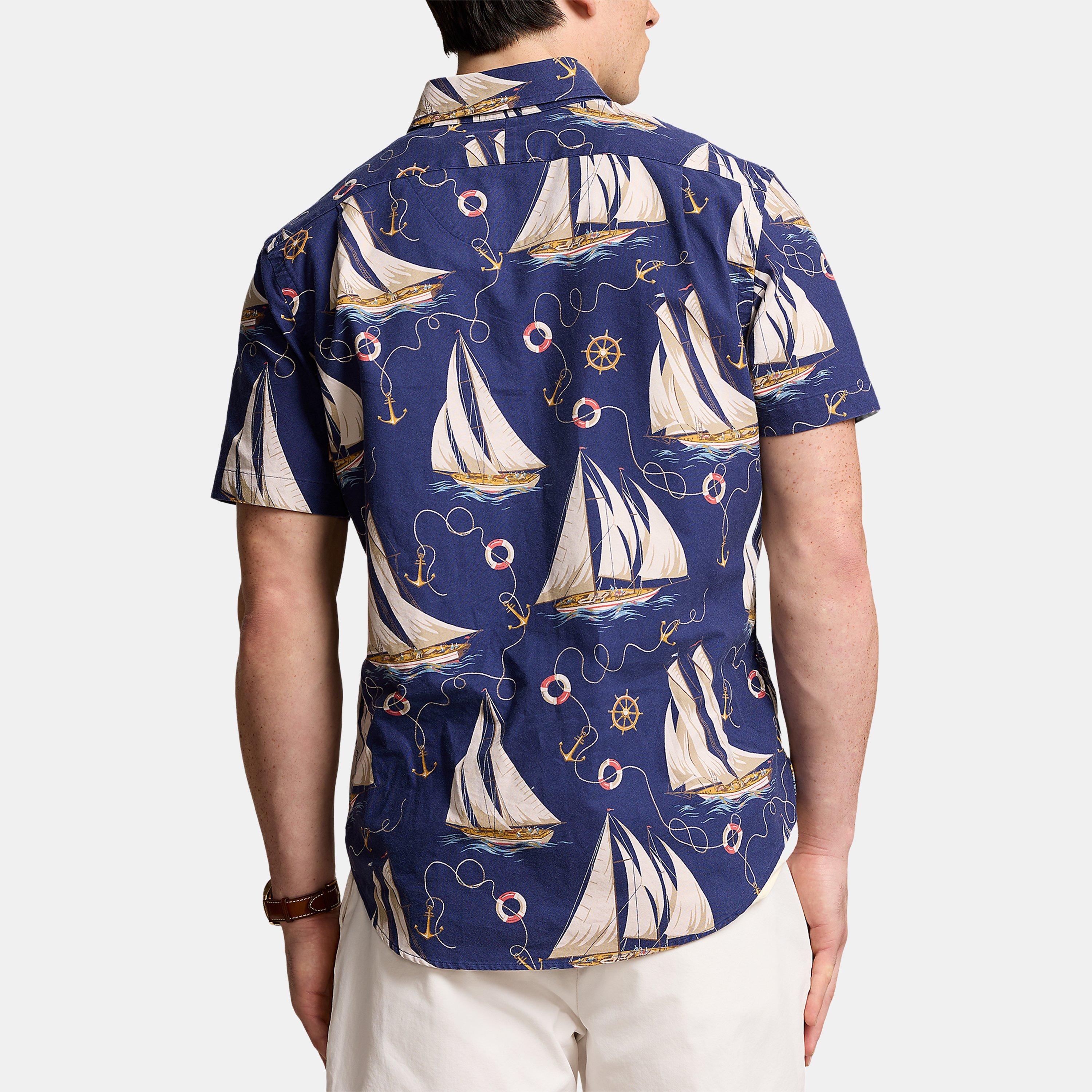 Helm Anchors - Polo Ralph Lauren - Classic Fit Nautical Oxford Shirt - 3