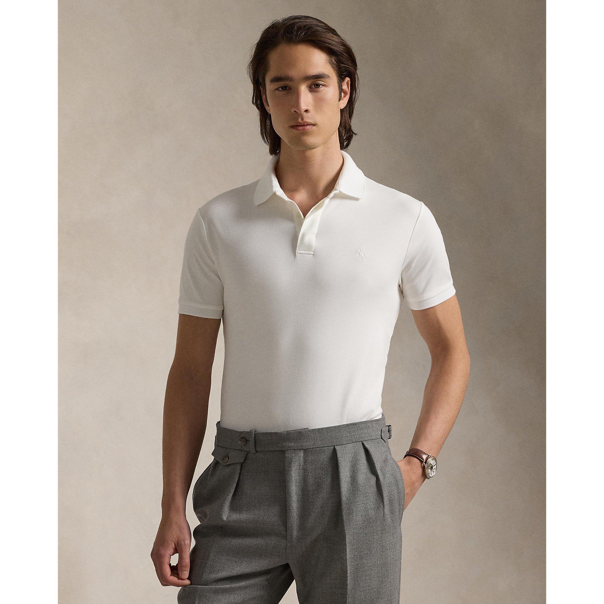 White - Polo Ralph Lauren - Interlock Polo Shirt - 2