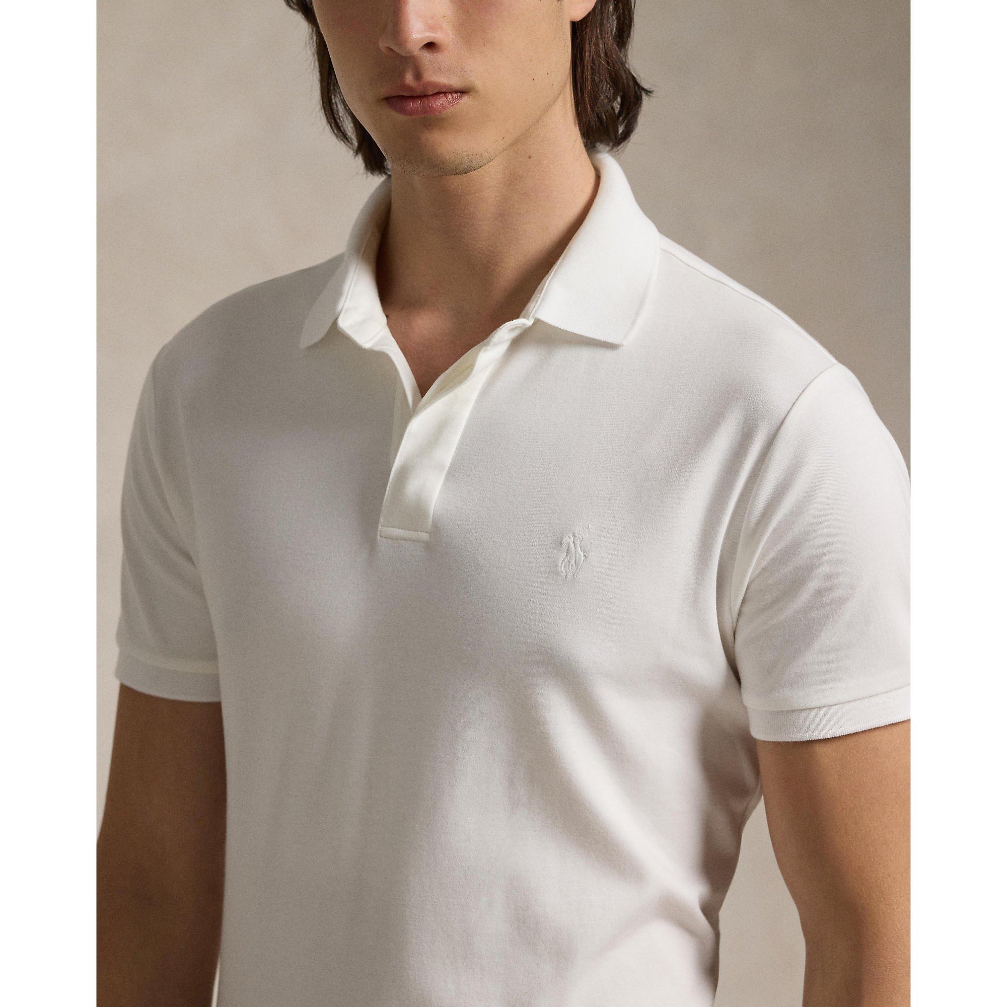 White - Polo Ralph Lauren - Interlock Polo Shirt - 4