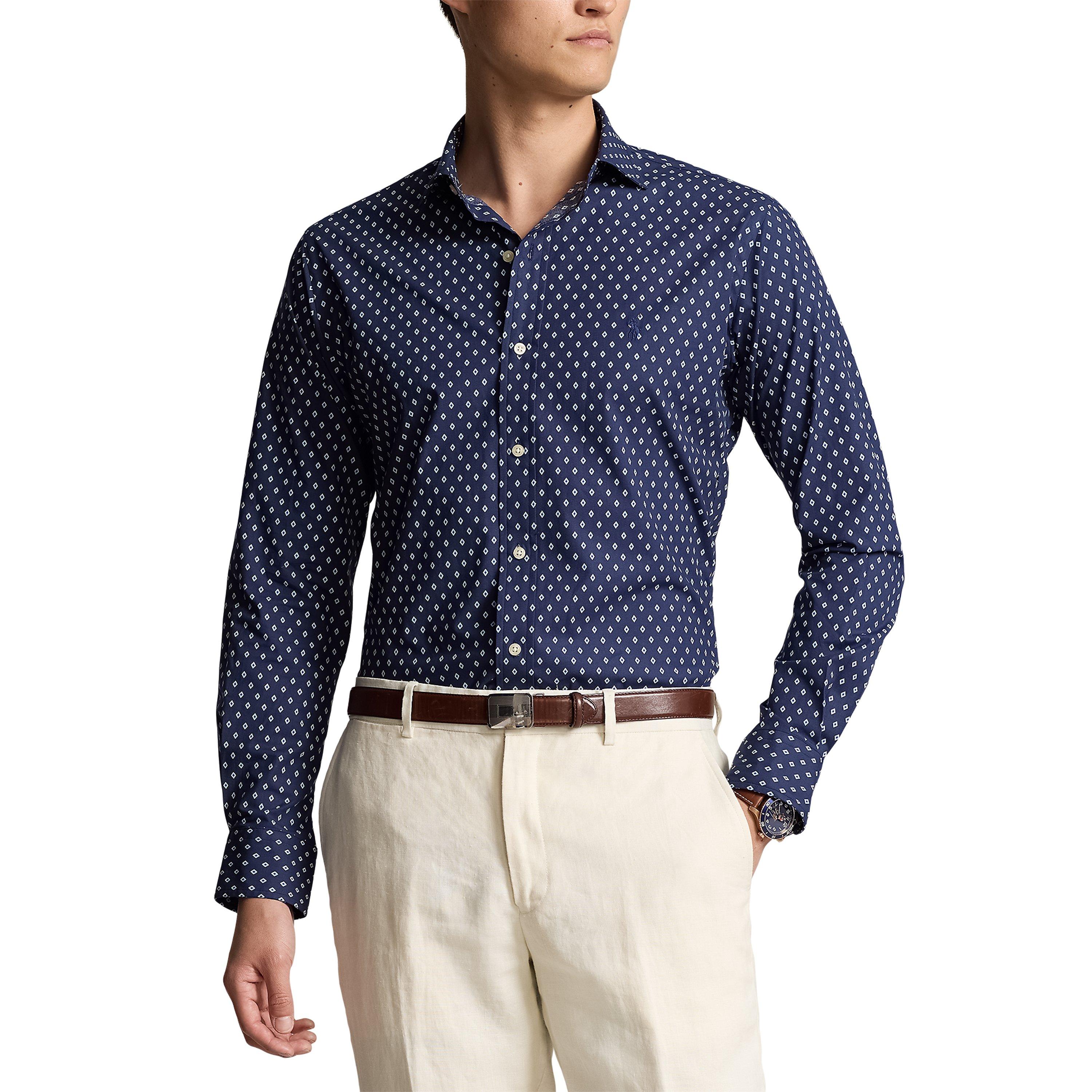 Triple Diamond - Polo Ralph Lauren - Diamond Slim Fit Stretch Poplin Shirt - 2