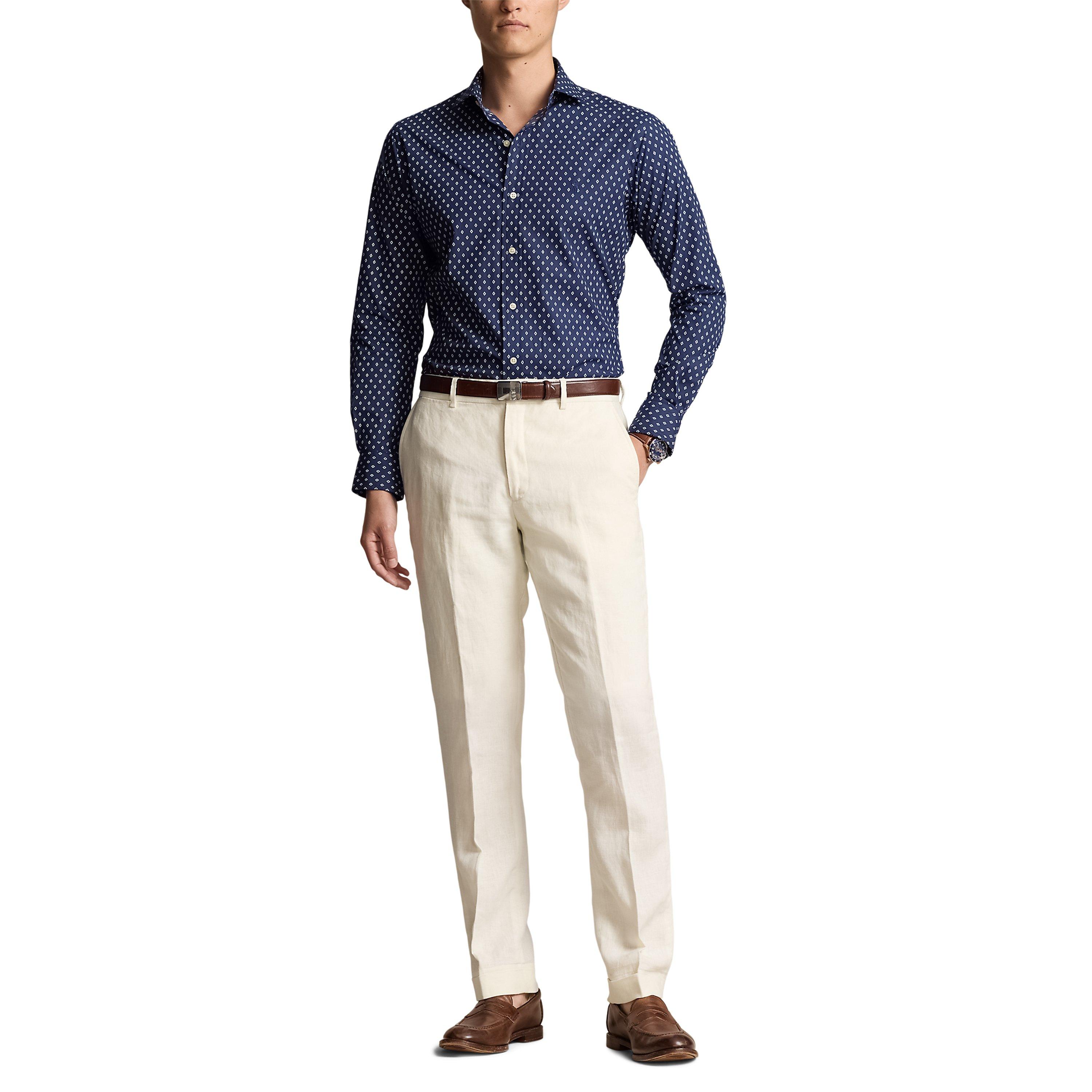 Triple Diamond - Polo Ralph Lauren - Diamond Slim Fit Stretch Poplin Shirt - 4