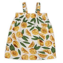 Hello World Baby Baby Girl Lemon Strappy Dress