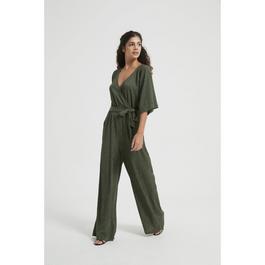 Be You Wrap Crinkle Jumpsuit