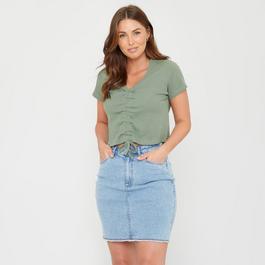 Be You Denim Mini Skirt