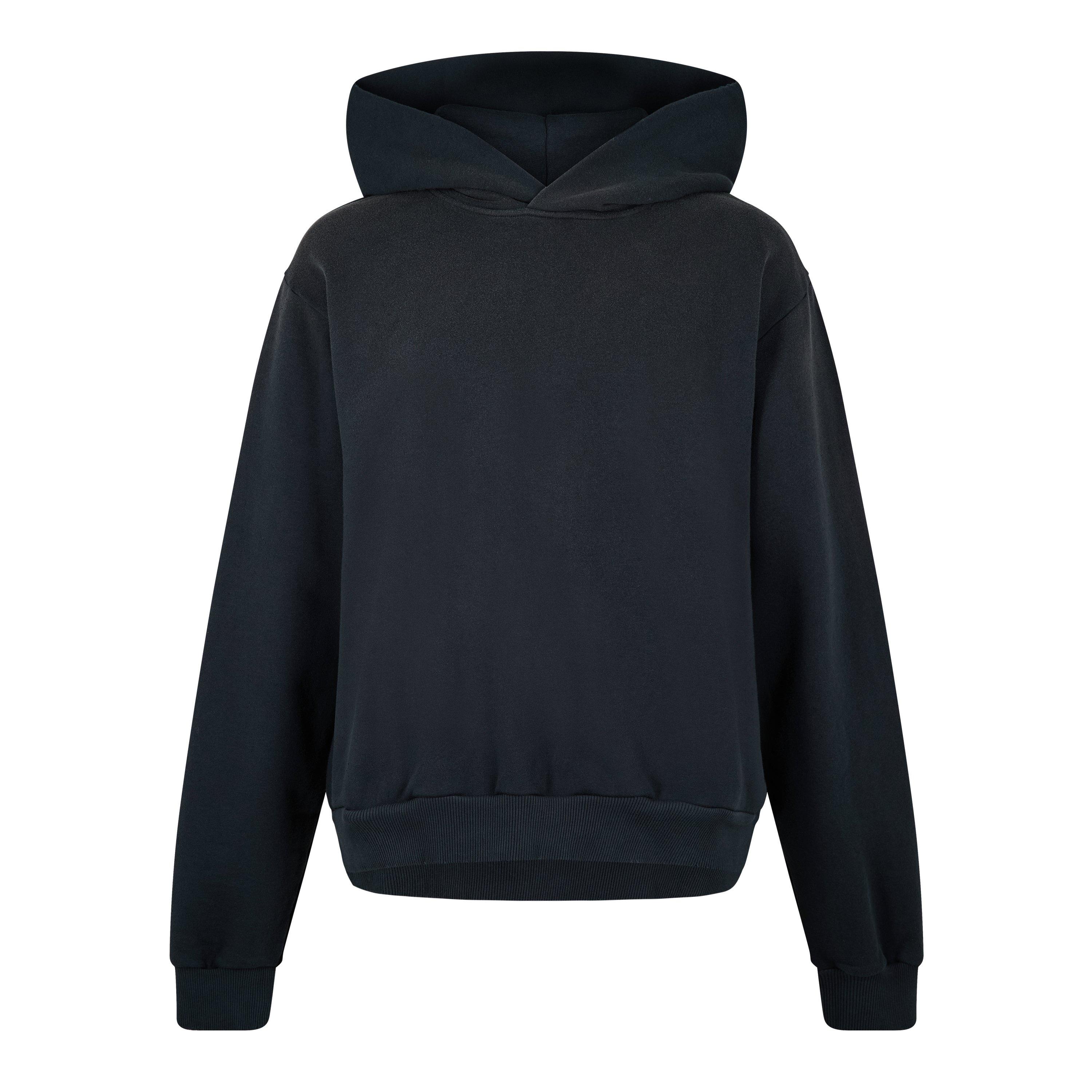 Black - Acne Studios - Logo Hooded Hoodie - 4