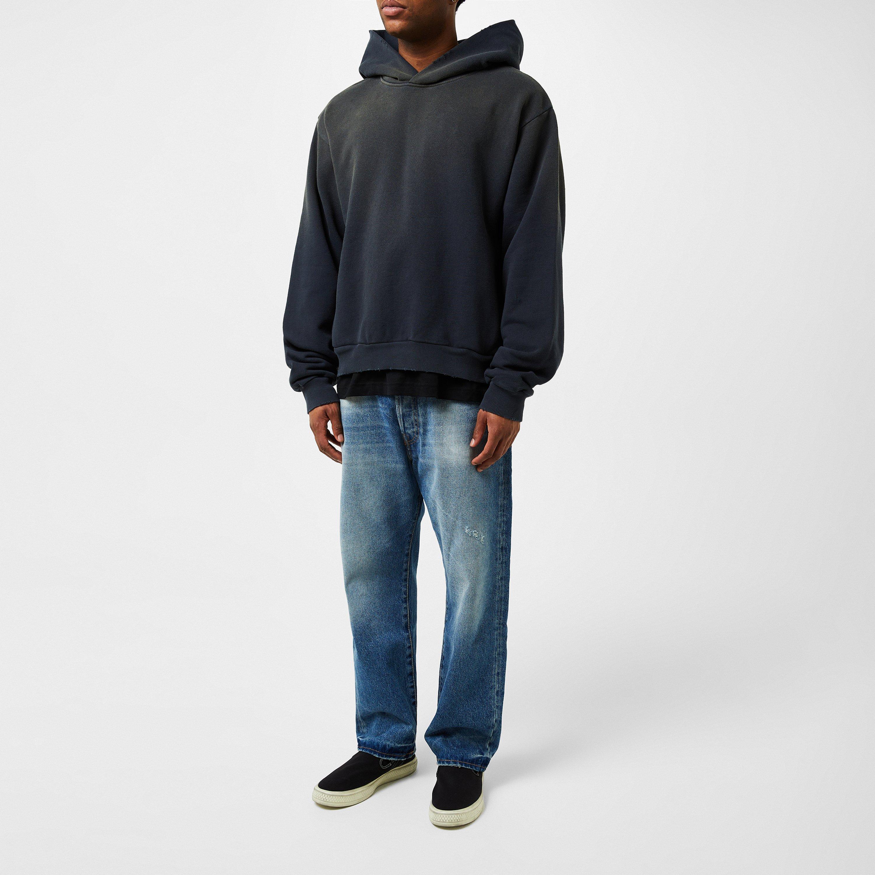 Black - Acne Studios - Logo Hooded Hoodie - 5