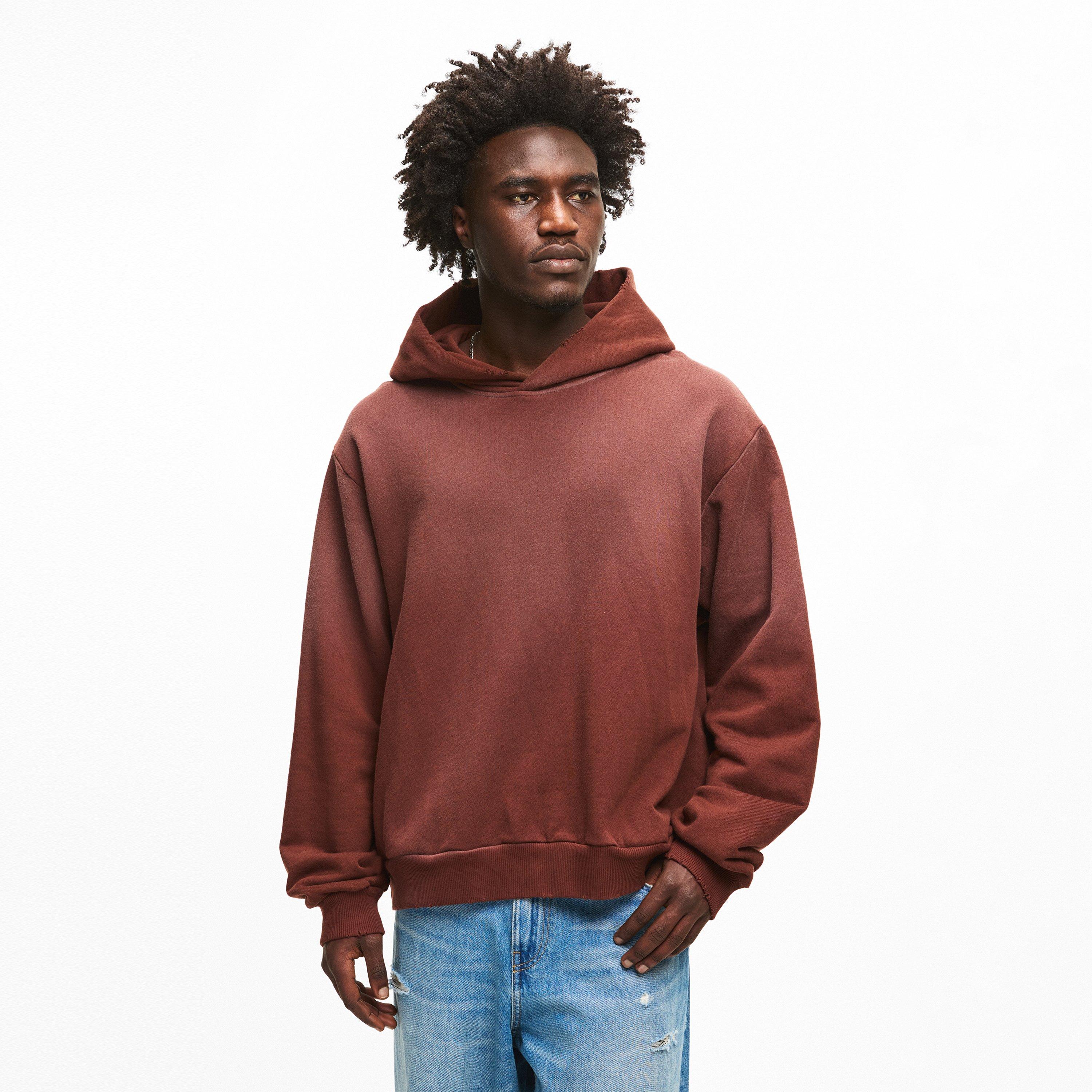 Brown - Acne Studios - Logo Hooded Hoodie - 3