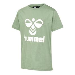 Hummel Tres Short Sleeve T Shirt Juniors