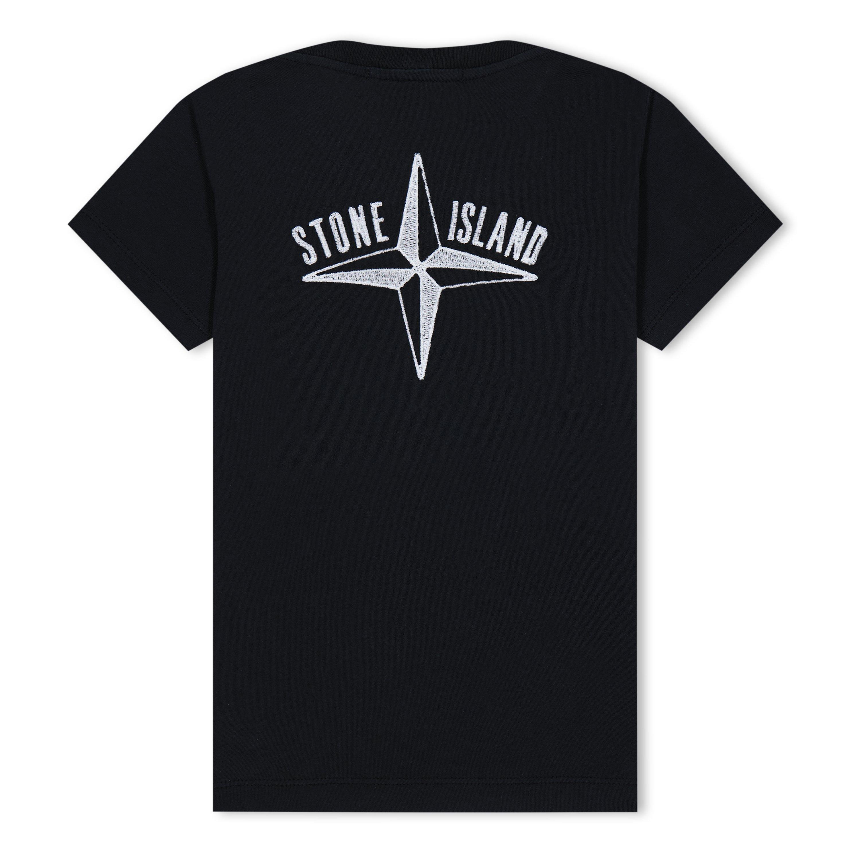 Black V0029 - Stone Island - Logo Tshirt - 2
