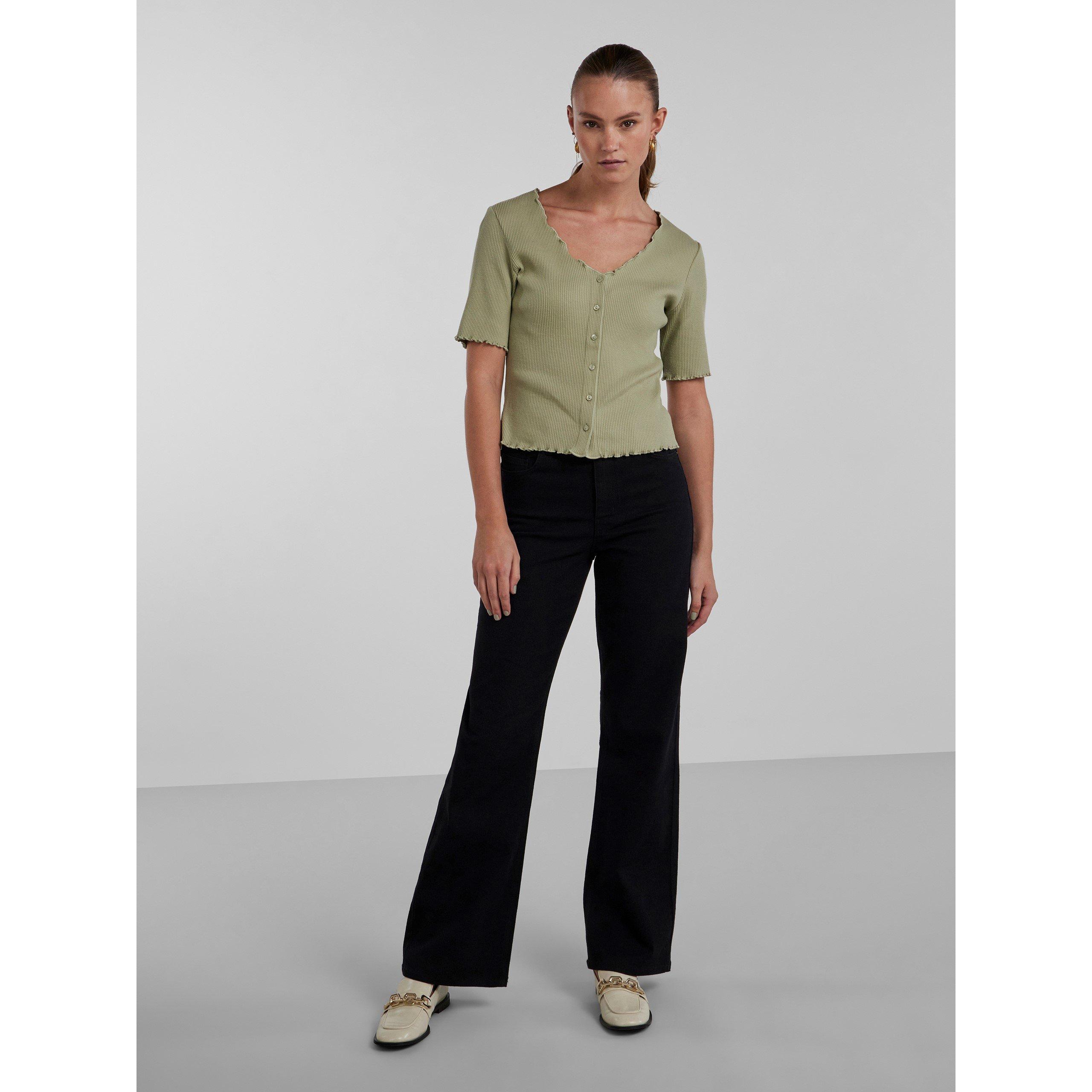 Tè - Pieces - Women's Short-Sleeve Blouse - 2