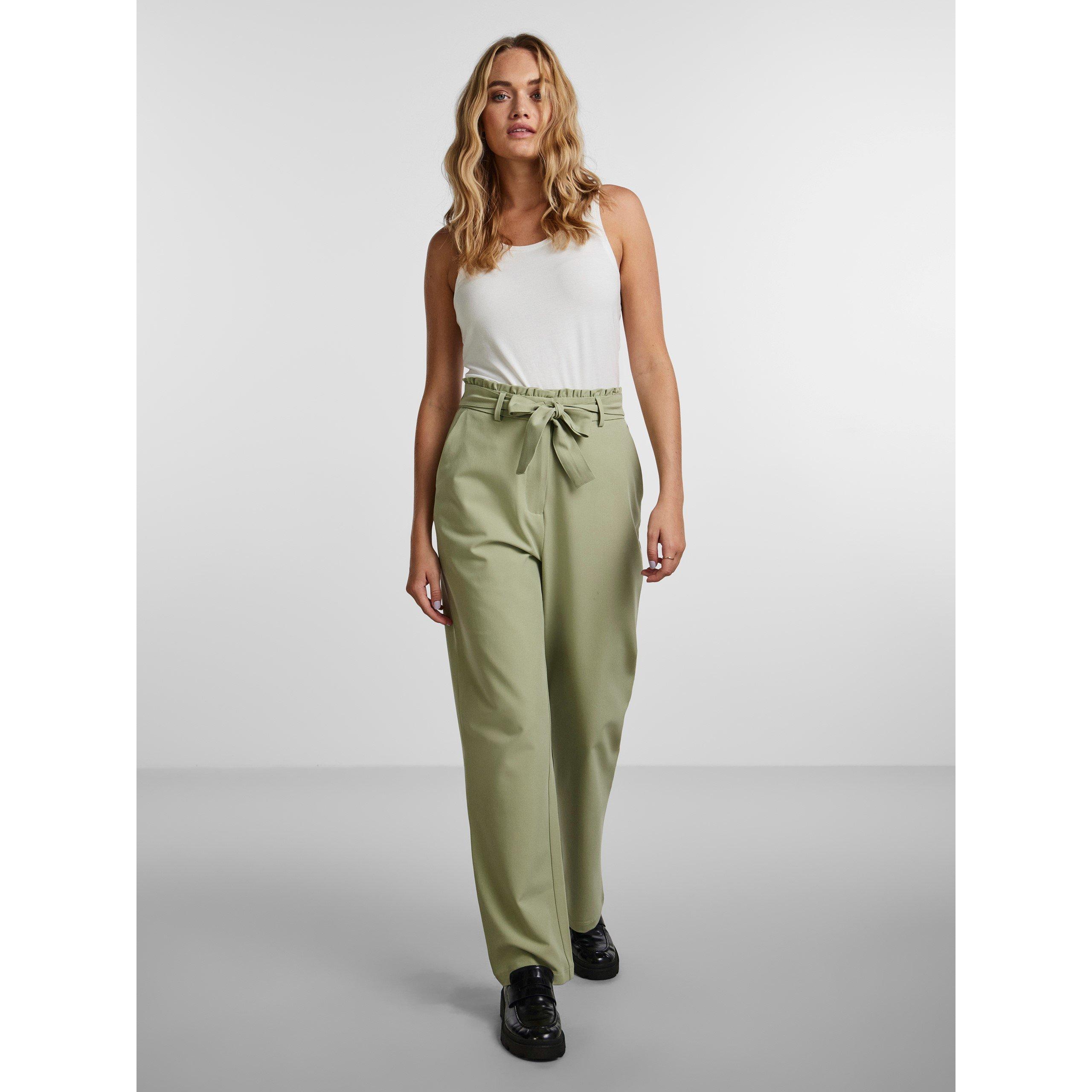 Té - Pieces - Women's High-Waisted Straight Leg Trousers - 2