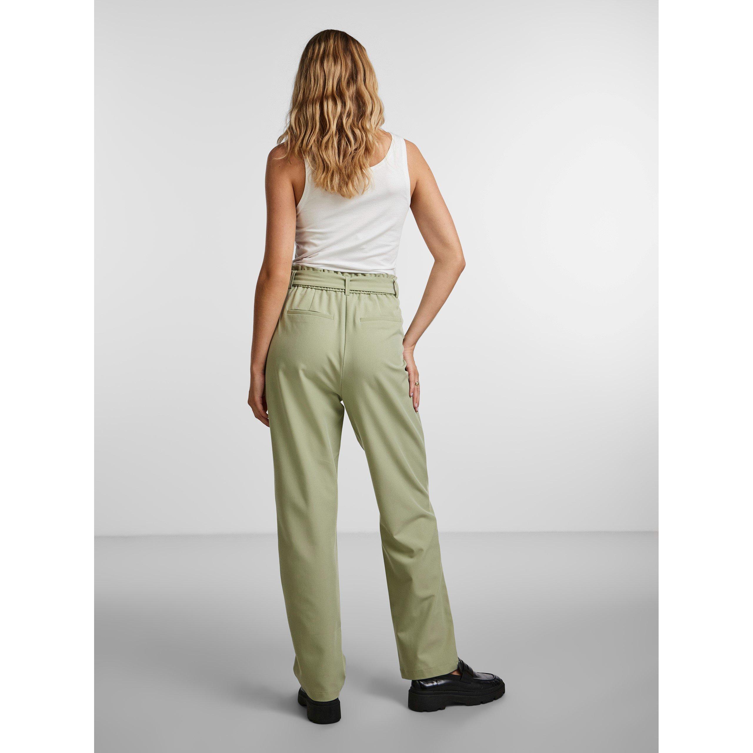 Té - Pieces - Women's High-Waisted Straight Leg Trousers - 3