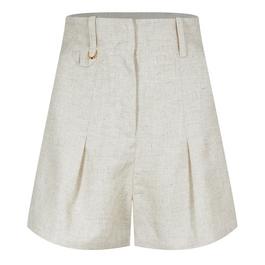 Jacquemus Le Bari Pleated Shorts