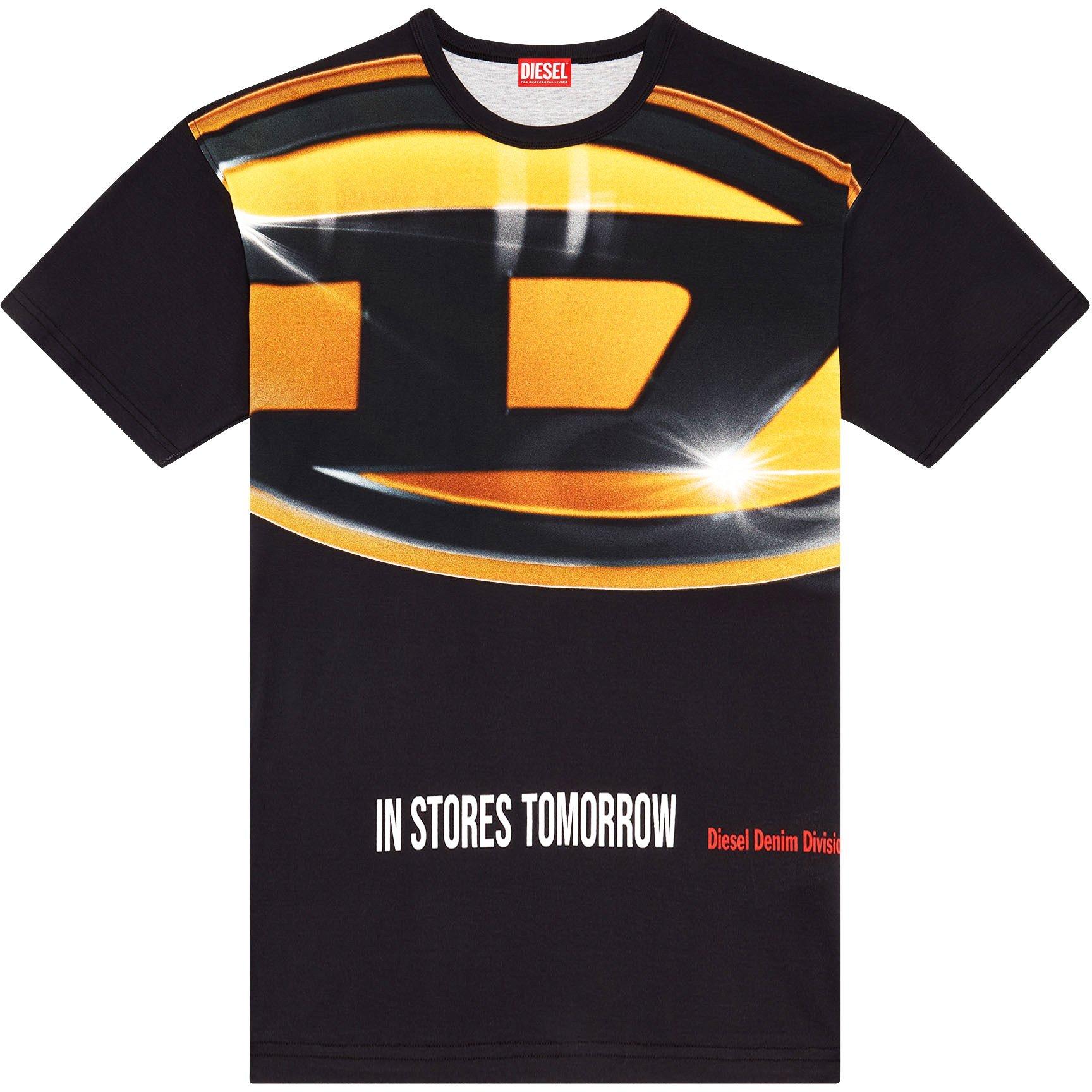 Diesel Men's Boxt Oversized Graphic T-Shirt