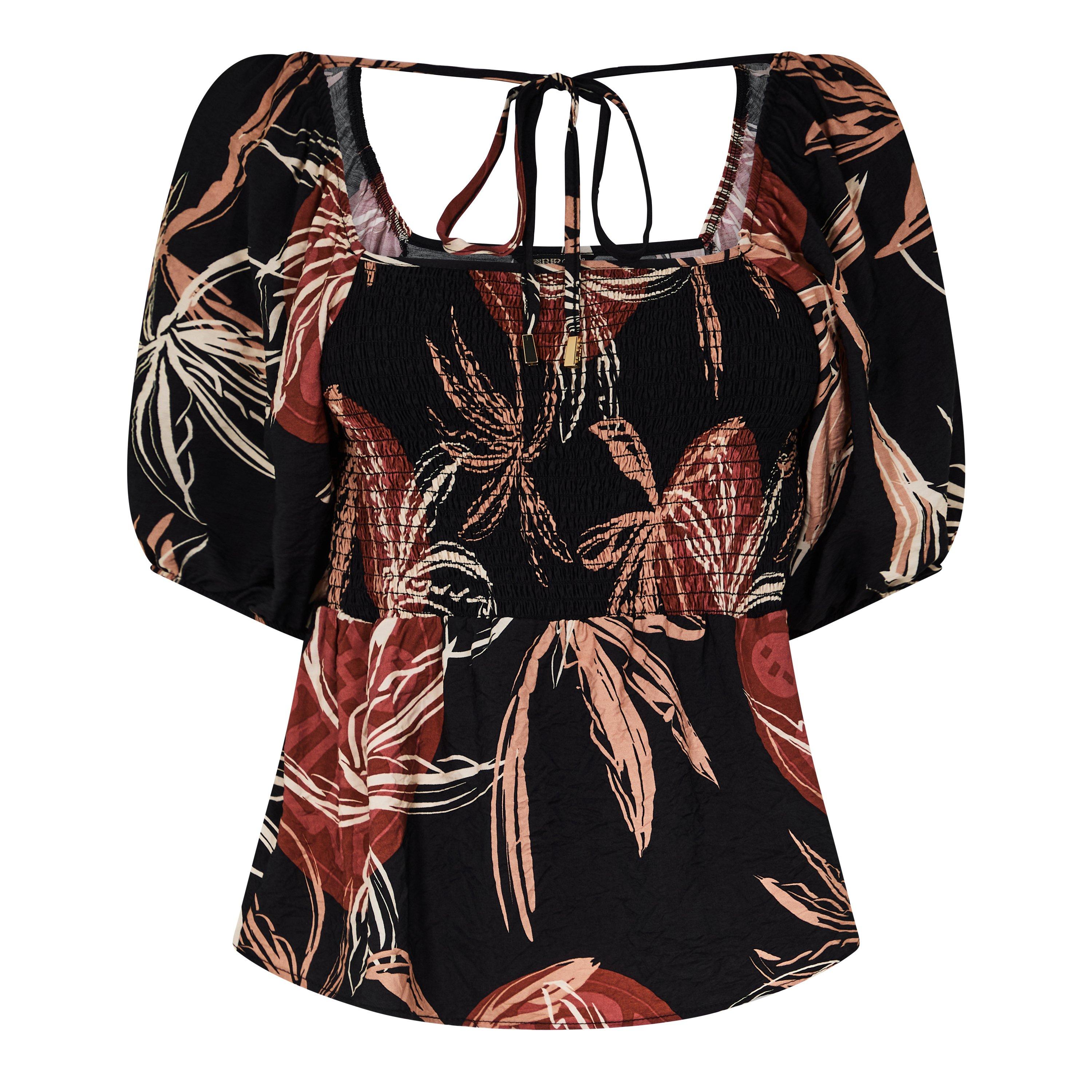 Sonnenuntergangsdruck - Biba - Biba Square Neck Top - 5