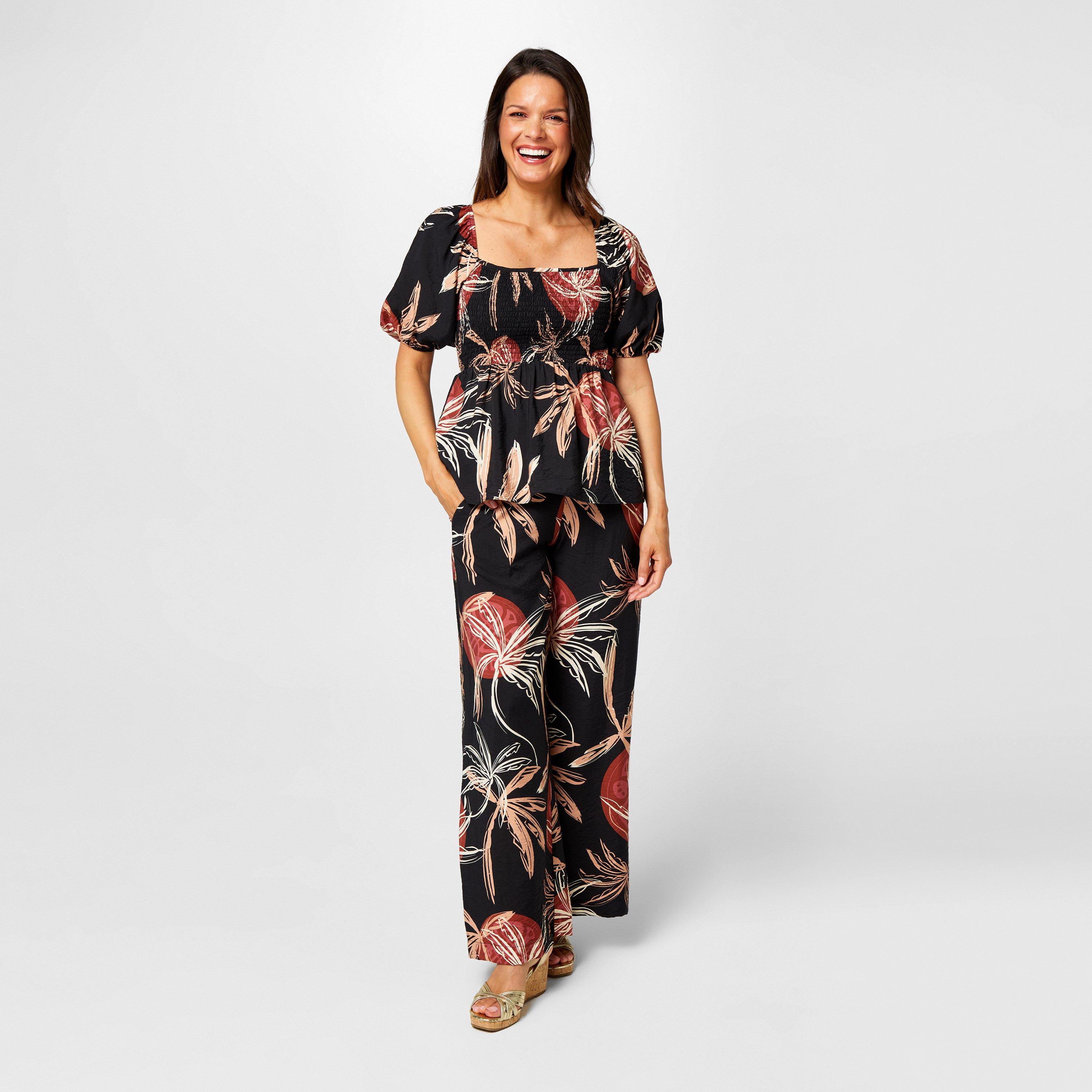 Sonnenuntergangsdruck - Biba - Biba Square Neck Top - 4