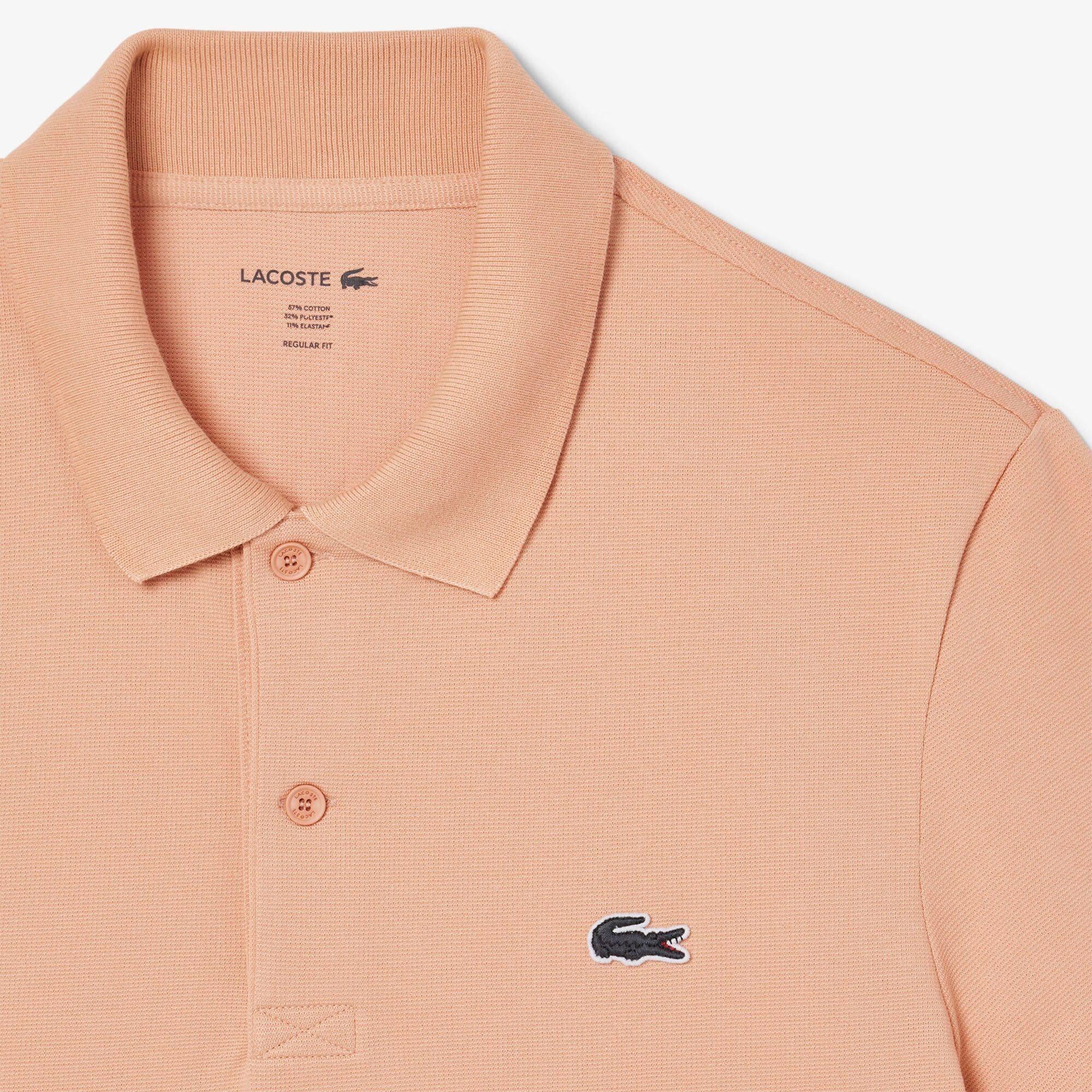 Latte ZIH - Lacoste - Men's Regular Fit Short Sleeve Polo Shirt - 2