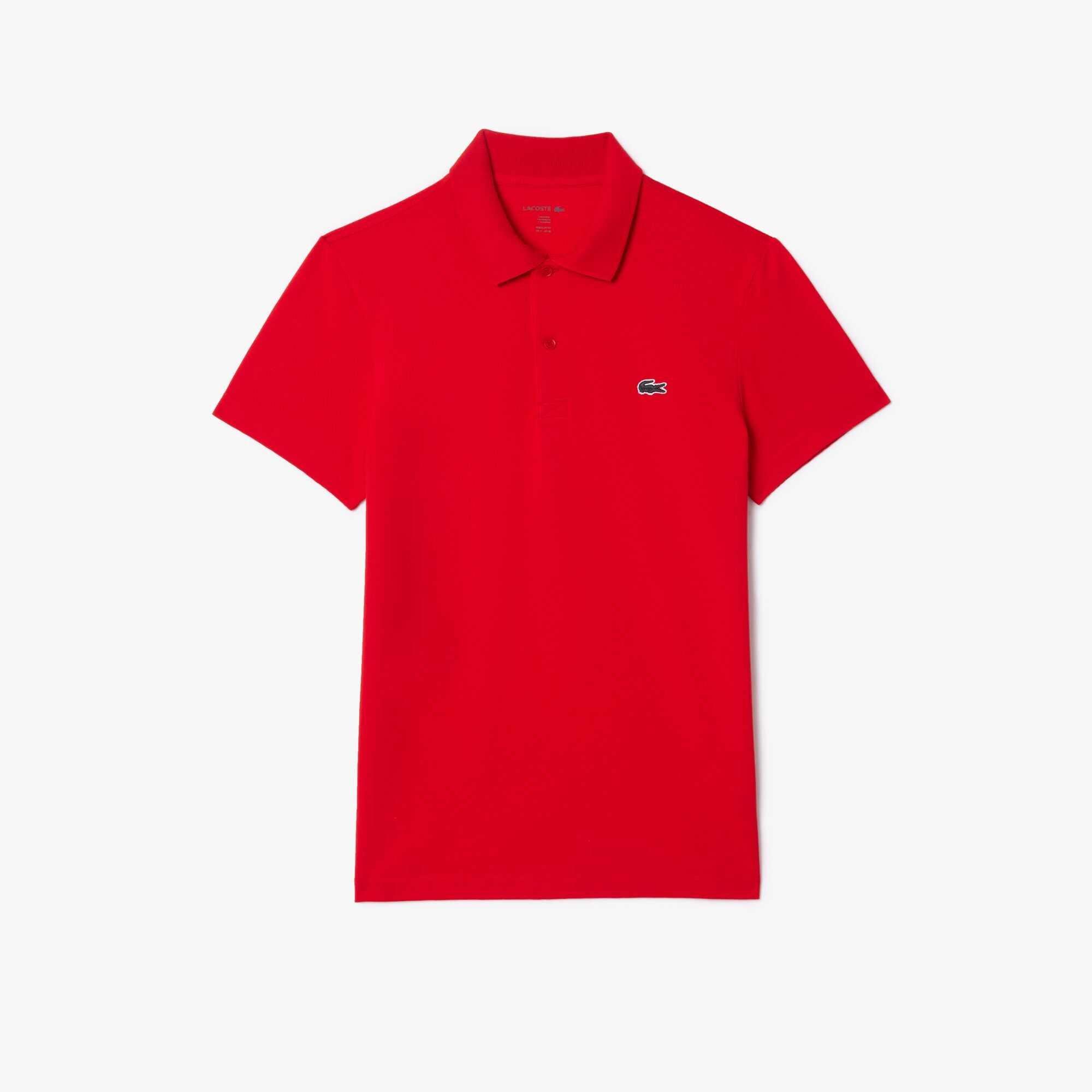 Lacoste Men's Red 240 Regular Fit Short Sleeve Polo Shirt - 3XL