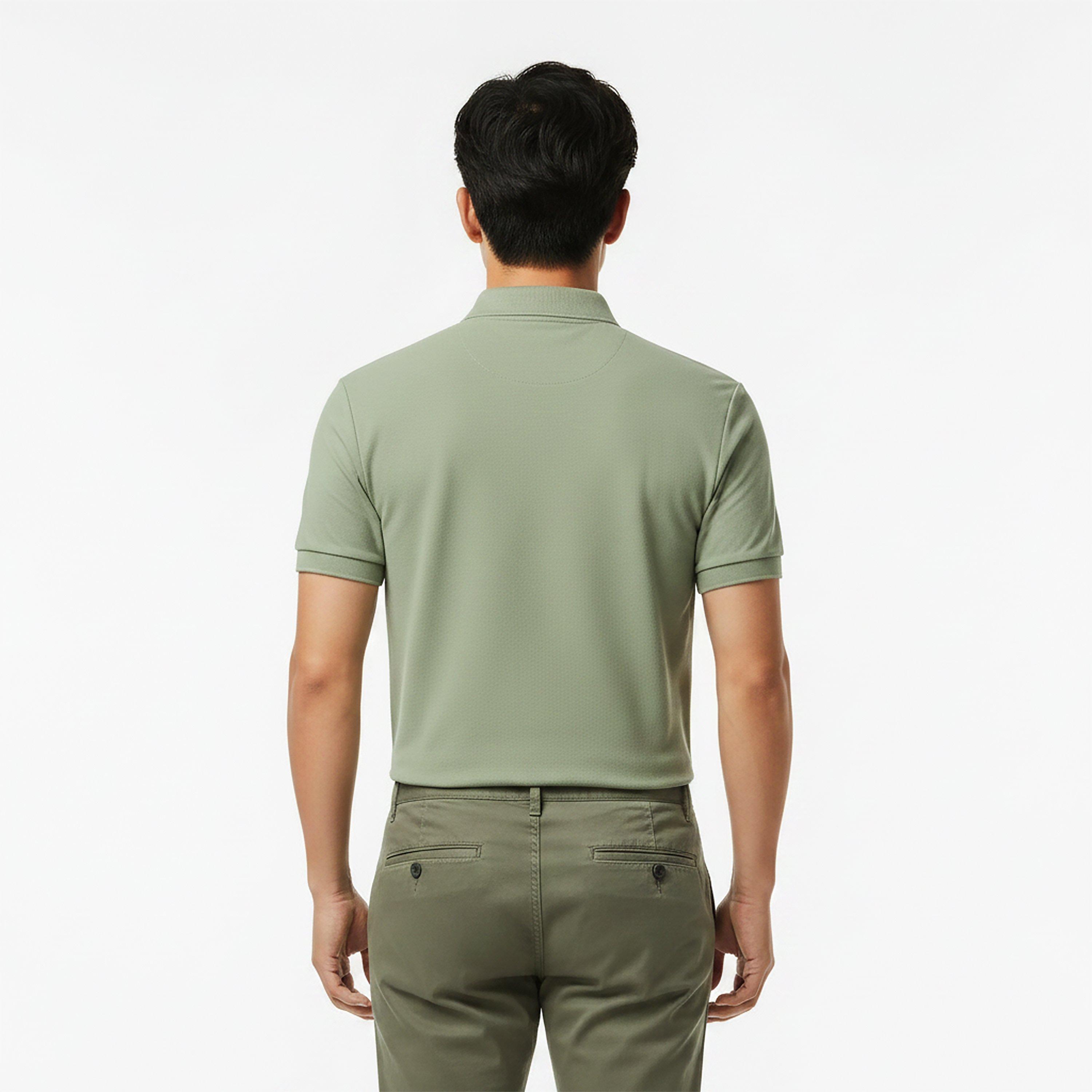 Thyme S86 - Lacoste - Men's Regular Fit Short Sleeve Polo Shirt - 4