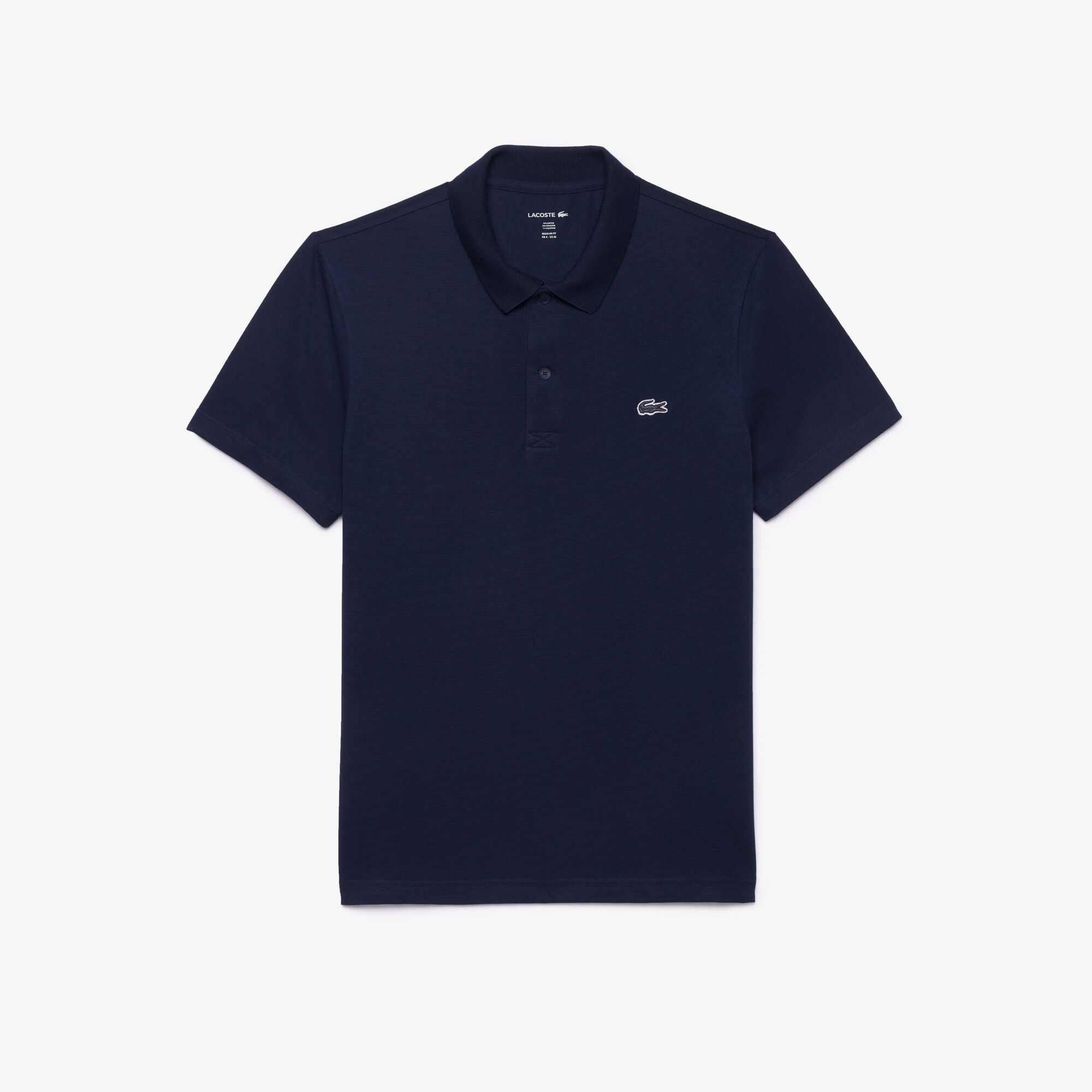 Navy 166 - Lacoste - Men's Regular Fit Short Sleeve Polo Shirt - 1