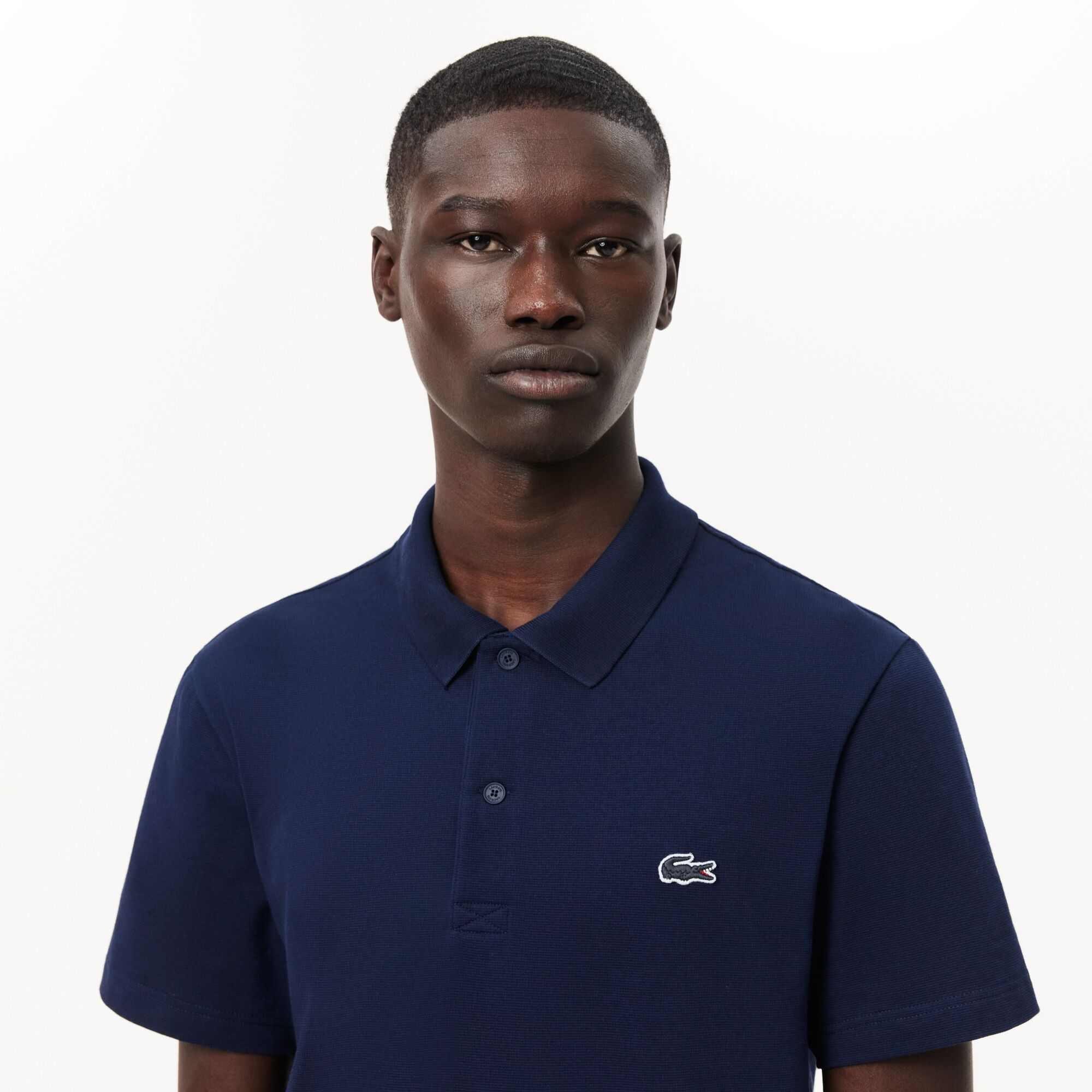 Azul-marinho 166 - Lacoste - Men's Regular Fit Short Sleeve Polo Shirt - 2