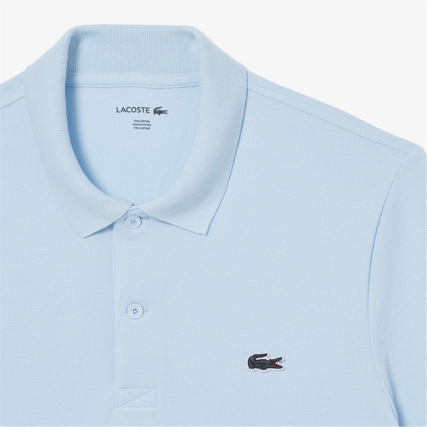 Blue T01 - Lacoste - Men's Regular Fit Short Sleeve Polo Shirt - 6