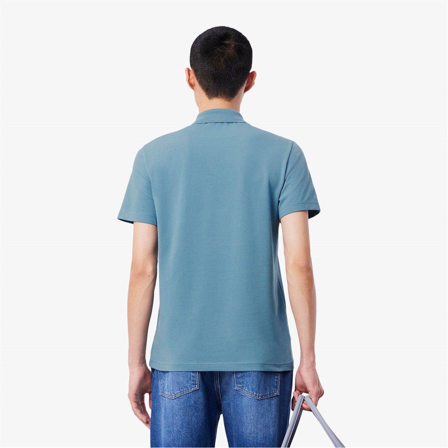 Blue HD9 - Lacoste - Men's Regular Fit Short Sleeve Polo Shirt - 4