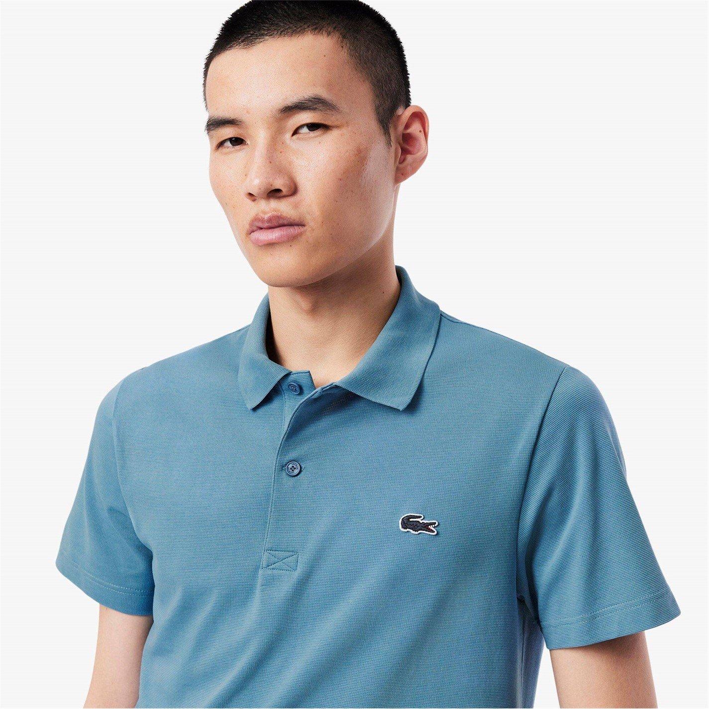Blue HD9 - Lacoste - Men's Regular Fit Short Sleeve Polo Shirt - 6