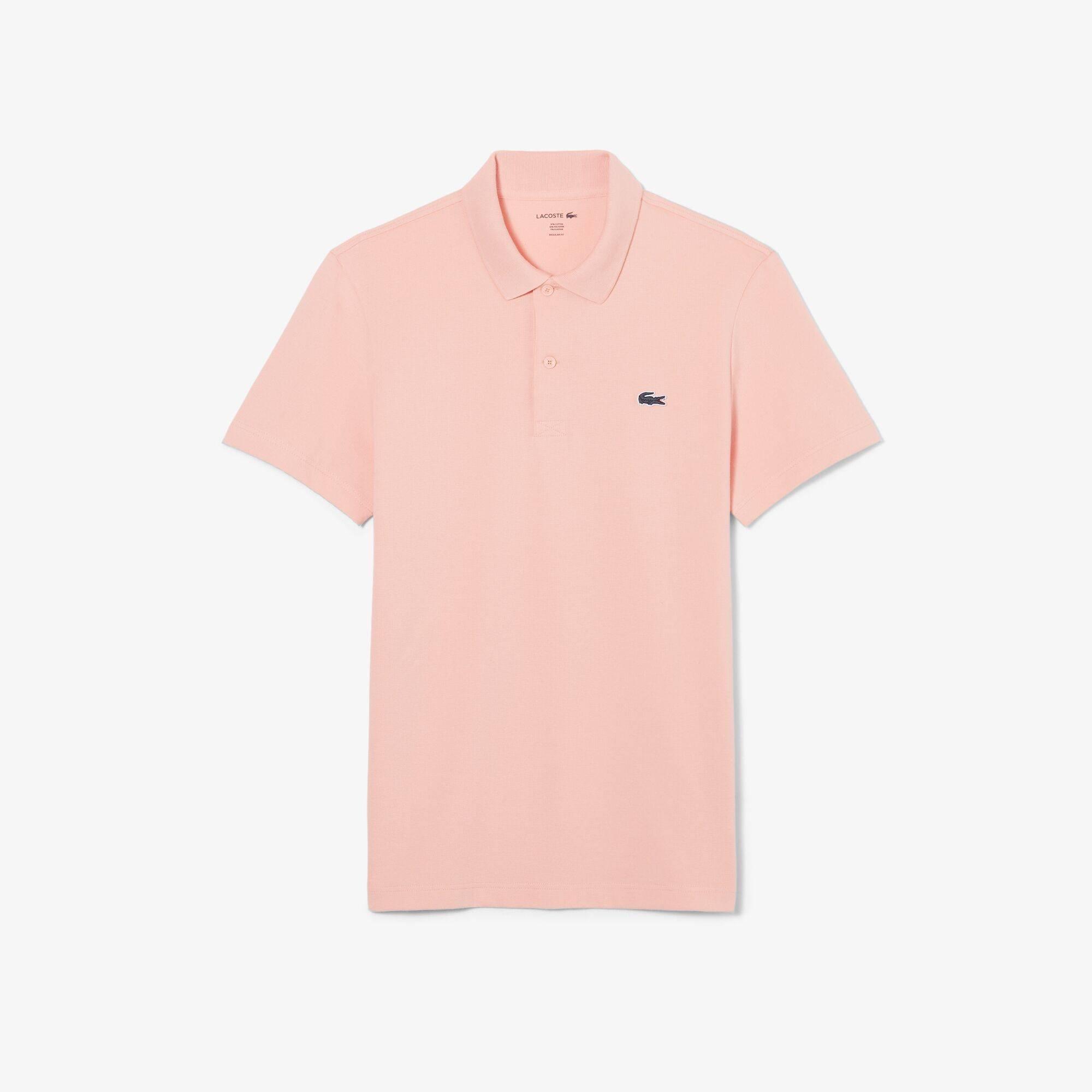 Lacoste Men's Regular Fit Short Sleeve Polo Shirt - Pink UI2 - M