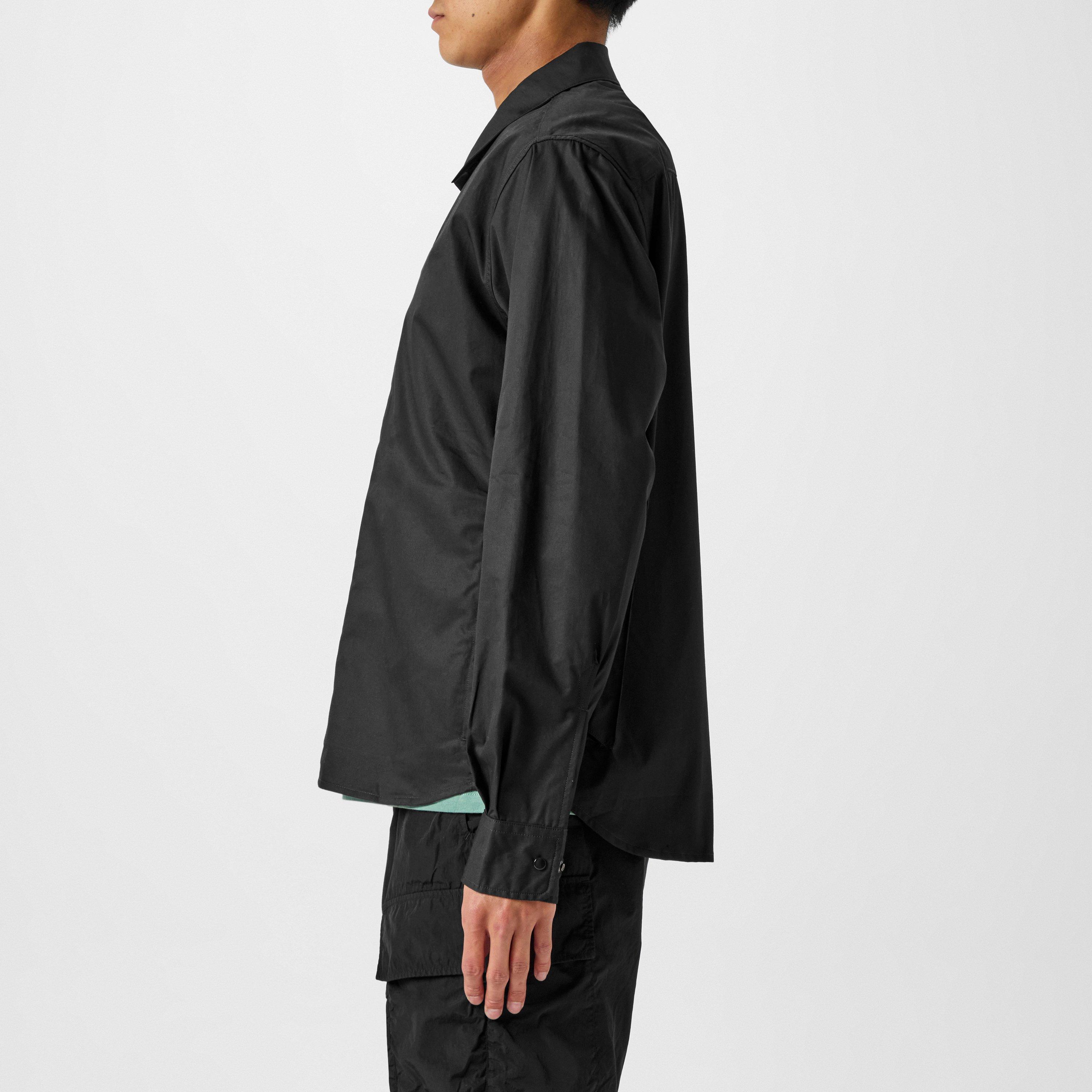 Black 999 - CP Company Metropolis - Garbadine Shirt - 5
