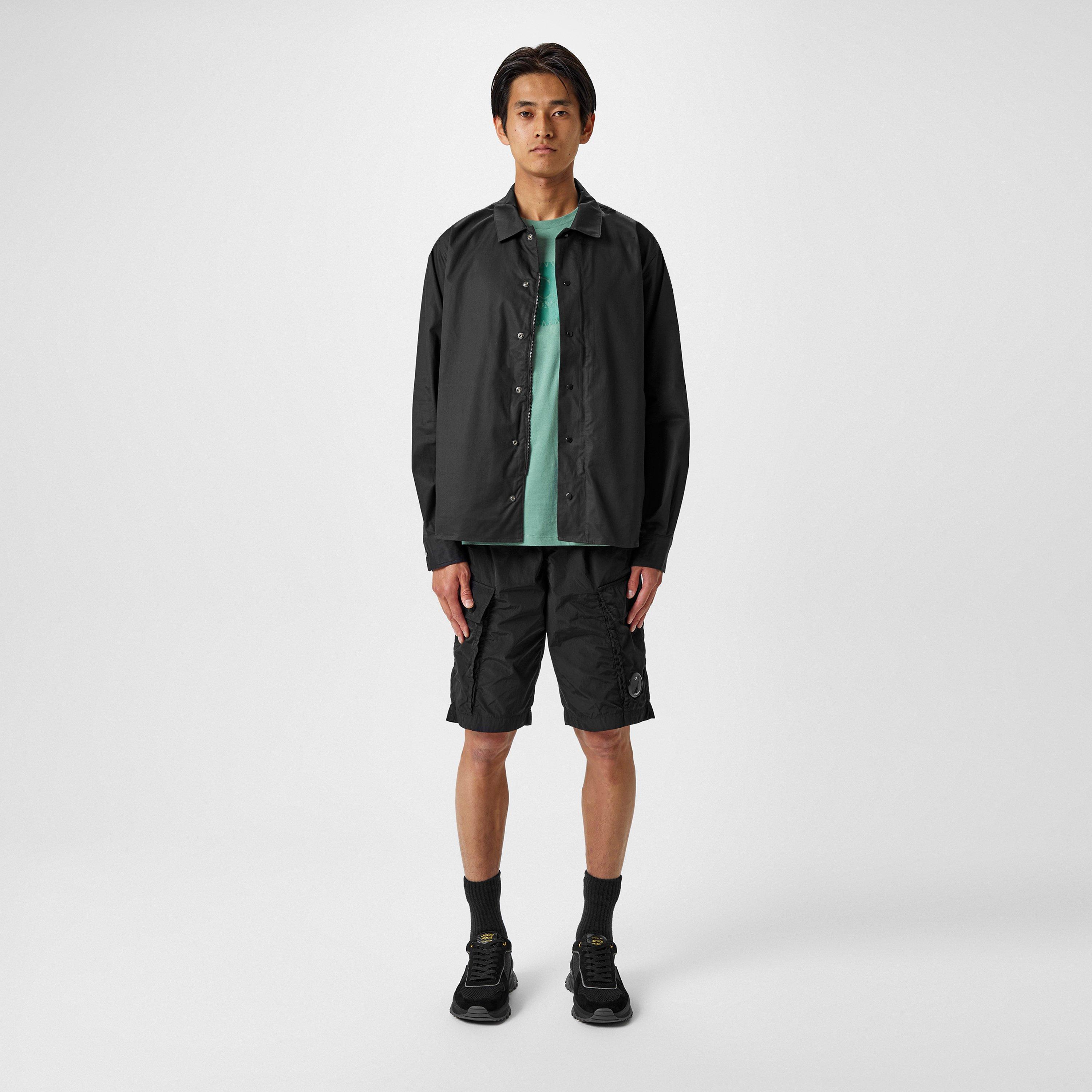 Black 999 - CP Company Metropolis - Garbadine Shirt - 6