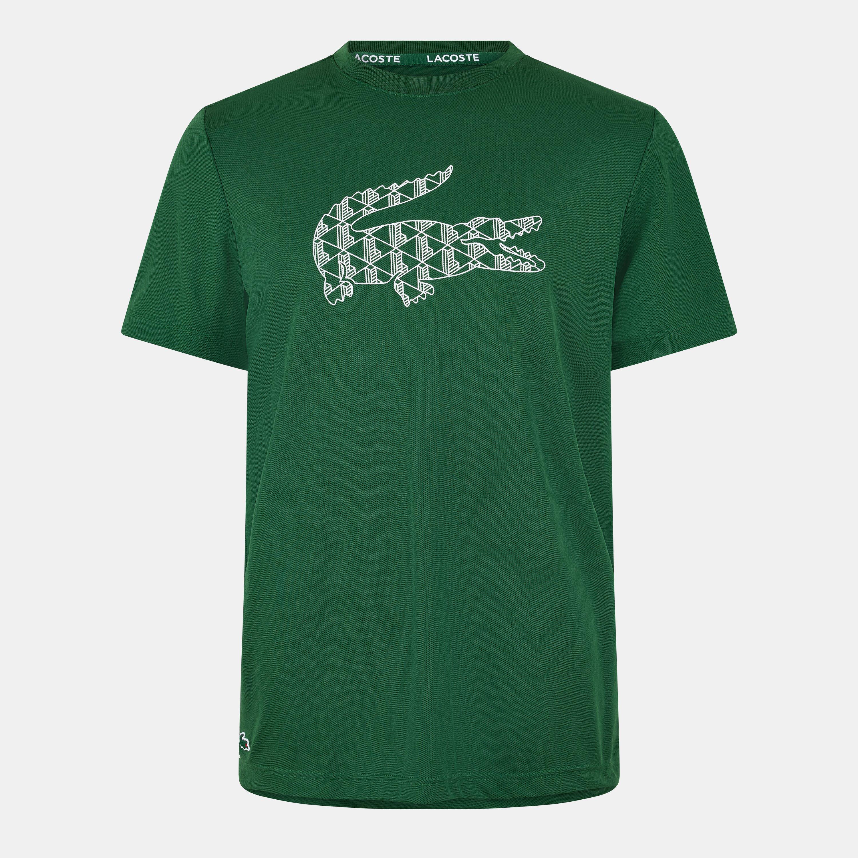 【LACOSTE】◆CREW NECK REGULAR FIT T-SHIRT◆送料無料◆ Lacoste | Croc Performance Crew T-Shirt | Regular Fit T