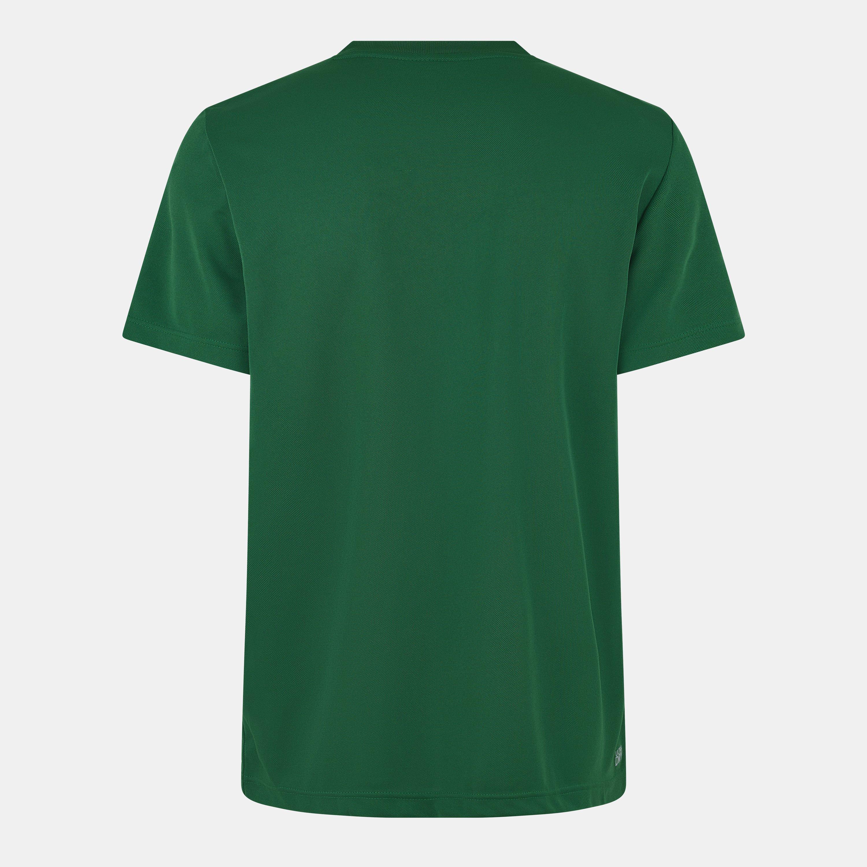 Groen - Lacoste - Croc Performance Crew T-Shirt - 2