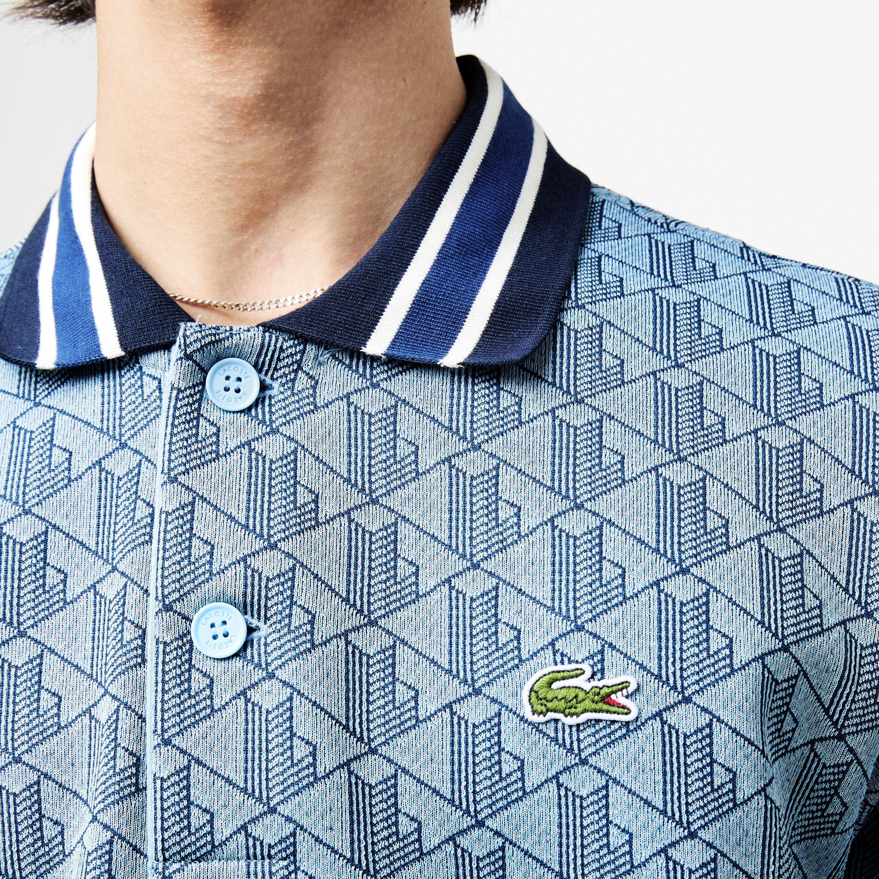 Rill/Globe - Lacoste - Men's Logo Short-Sleeve Polo Shirt - 5