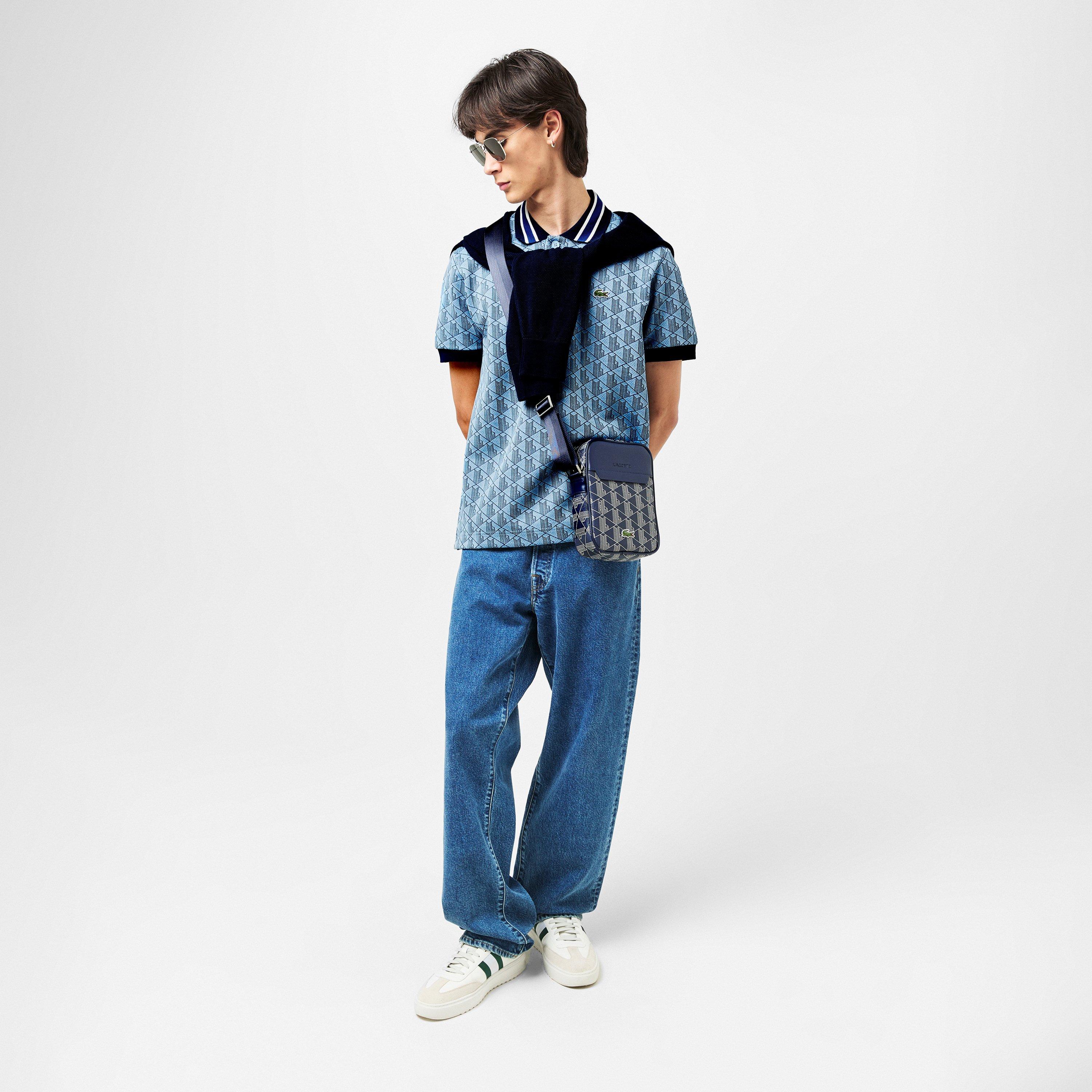 Rill/Globe - Lacoste - Men's Logo Short-Sleeve Polo Shirt - 6