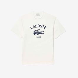 Lacoste Large Logo Short Sleeve T Shirt