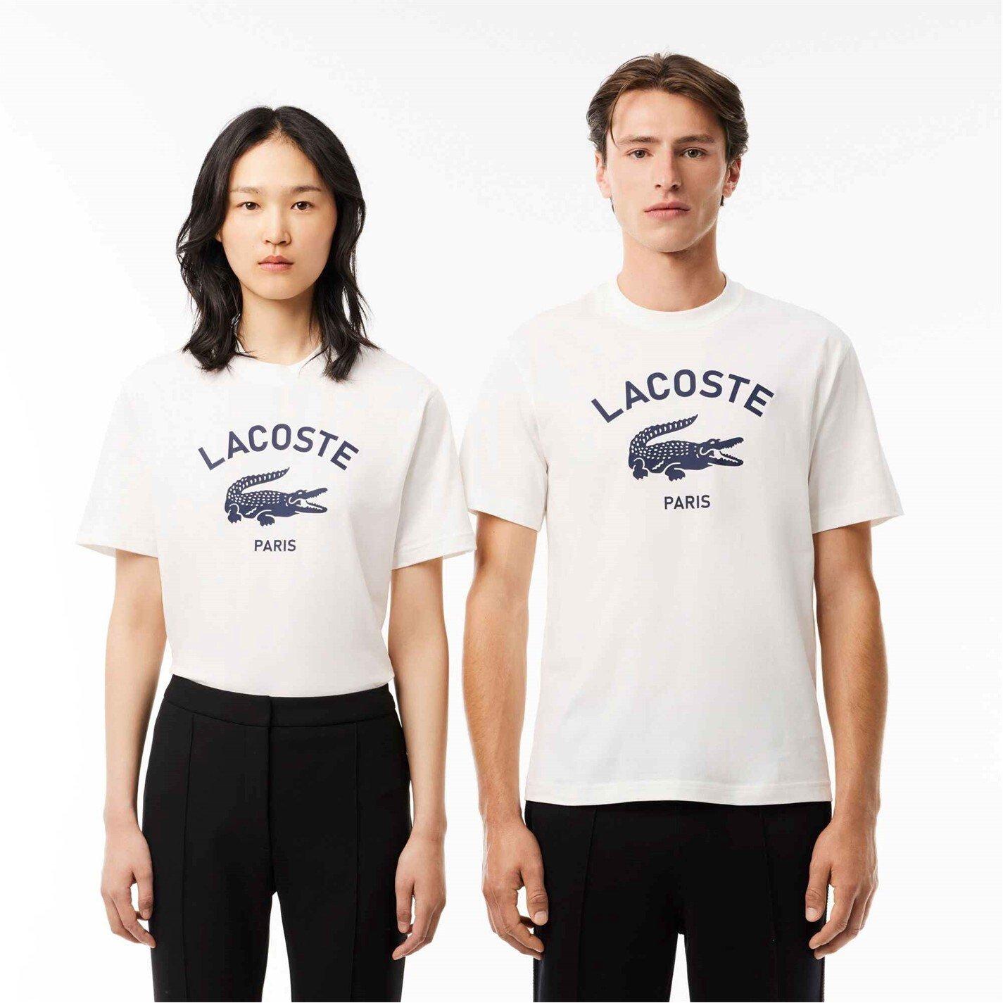 Lacoste Large Logo Short Sleeve T-Shirt Regular Fit T-Shirts USC