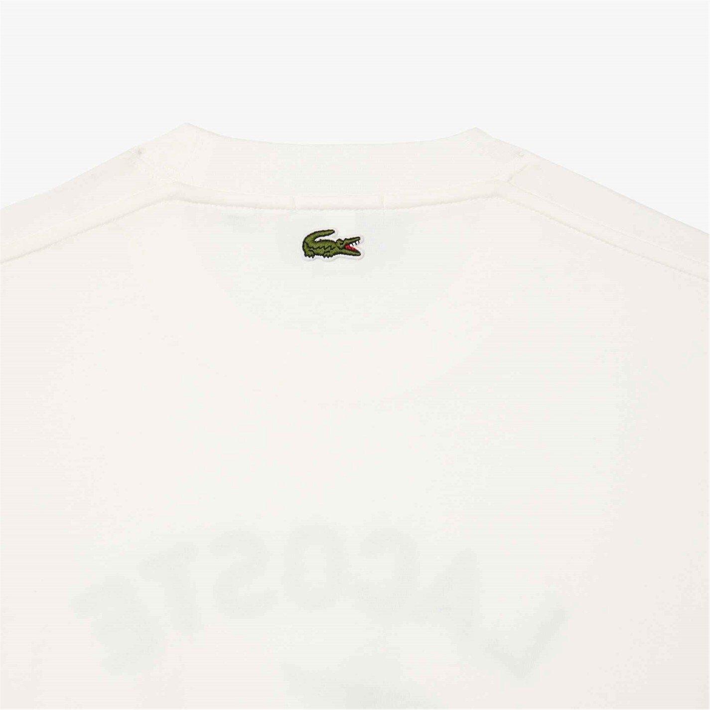 Bianco 70V - Lacoste - Men's Large Logo Short-Sleeve Regular Fit T-Shirt - 6