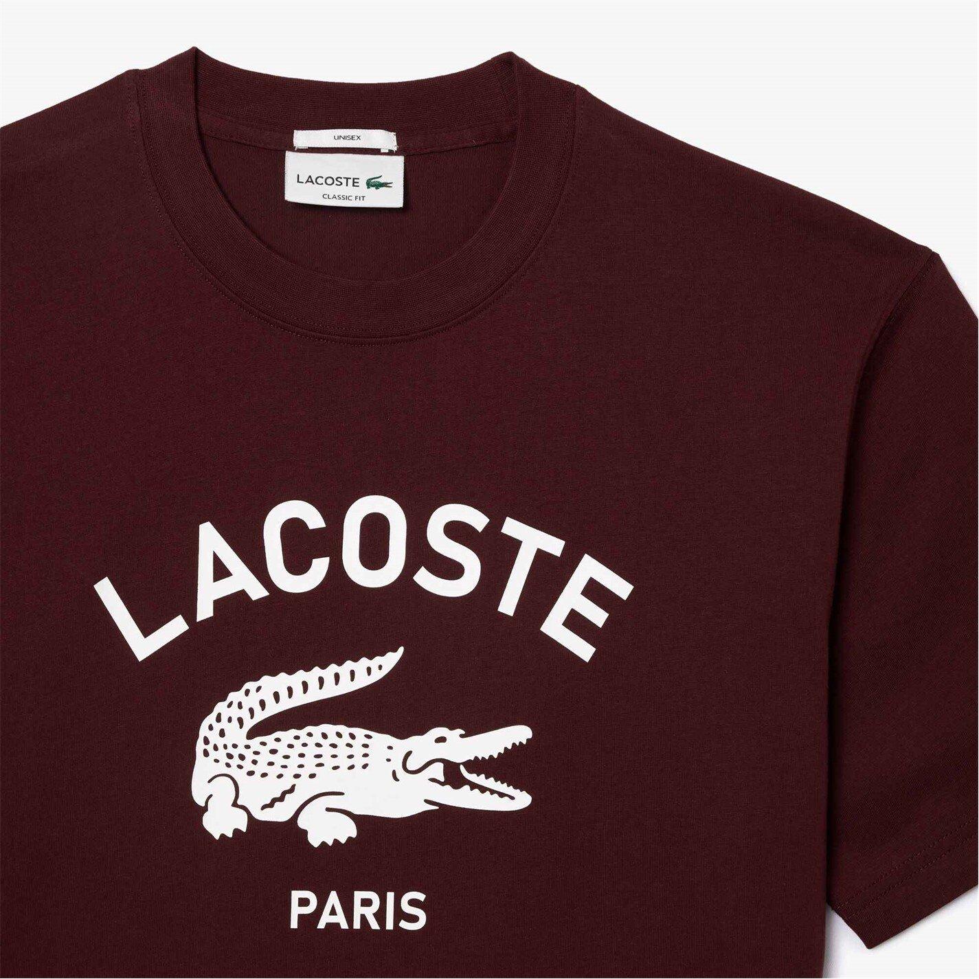 Burg BZD - Lacoste - Men's Large Logo Short Sleeve T-Shirt - 4