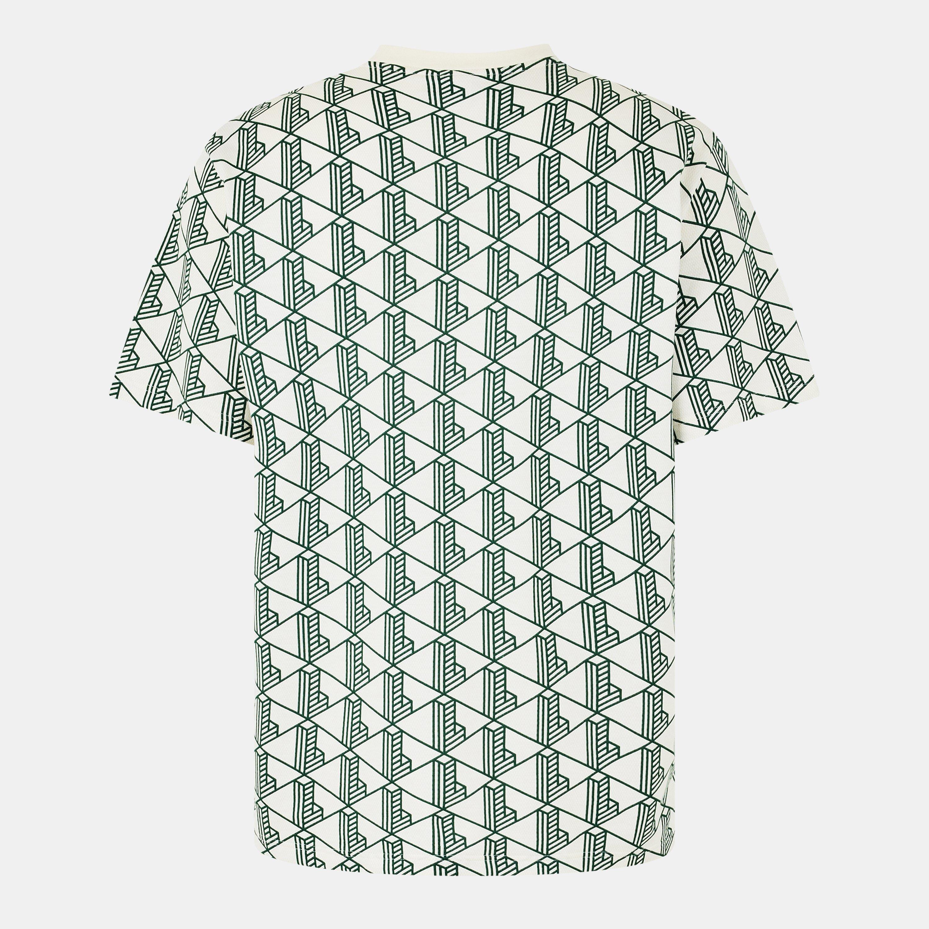 Lacoste Men's All Over Print Mono T-Shirt | FRASERS