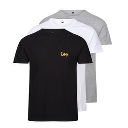 Lee Crew Neck 3 Pack T Shirt