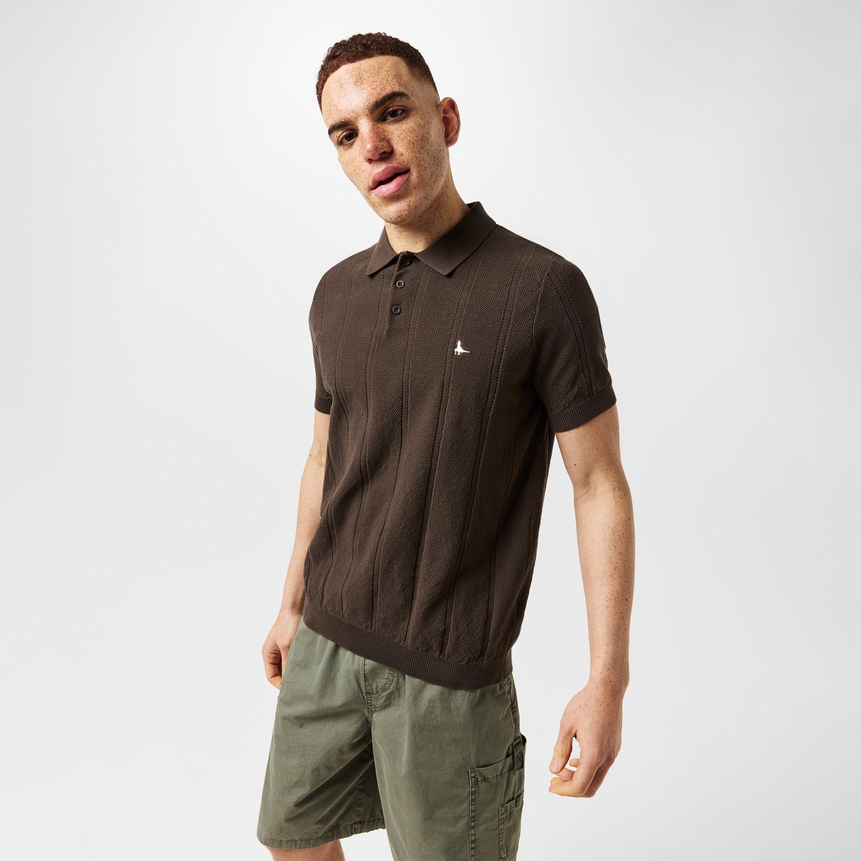 Coffee - Jack Wills - JW Short-Sleeve Polo Shirt - 3