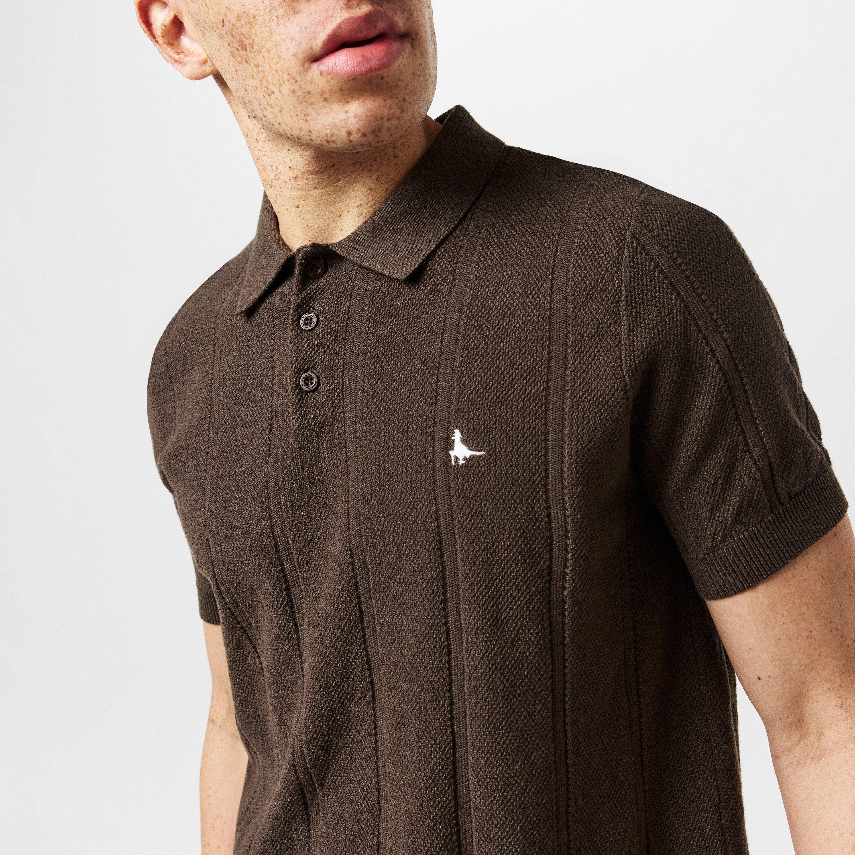 Coffee - Jack Wills - JW Short-Sleeve Polo Shirt - 5