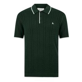 Jack Wills JW Braid Knit Polo Sn44